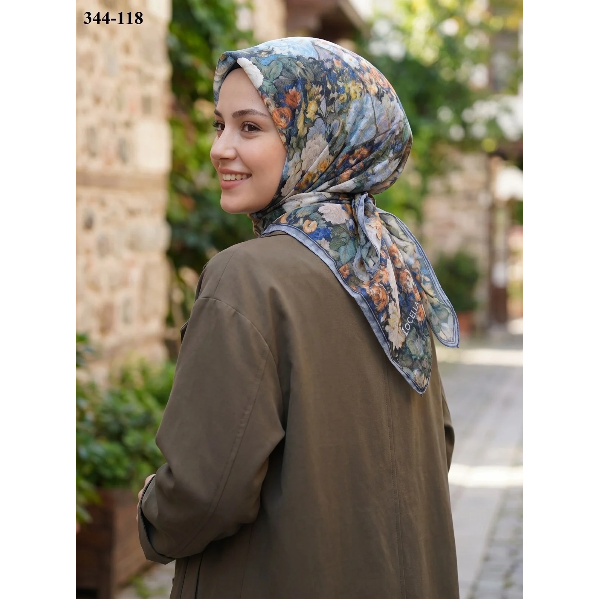 Locella Soft Pamuk Eşarp 344-118