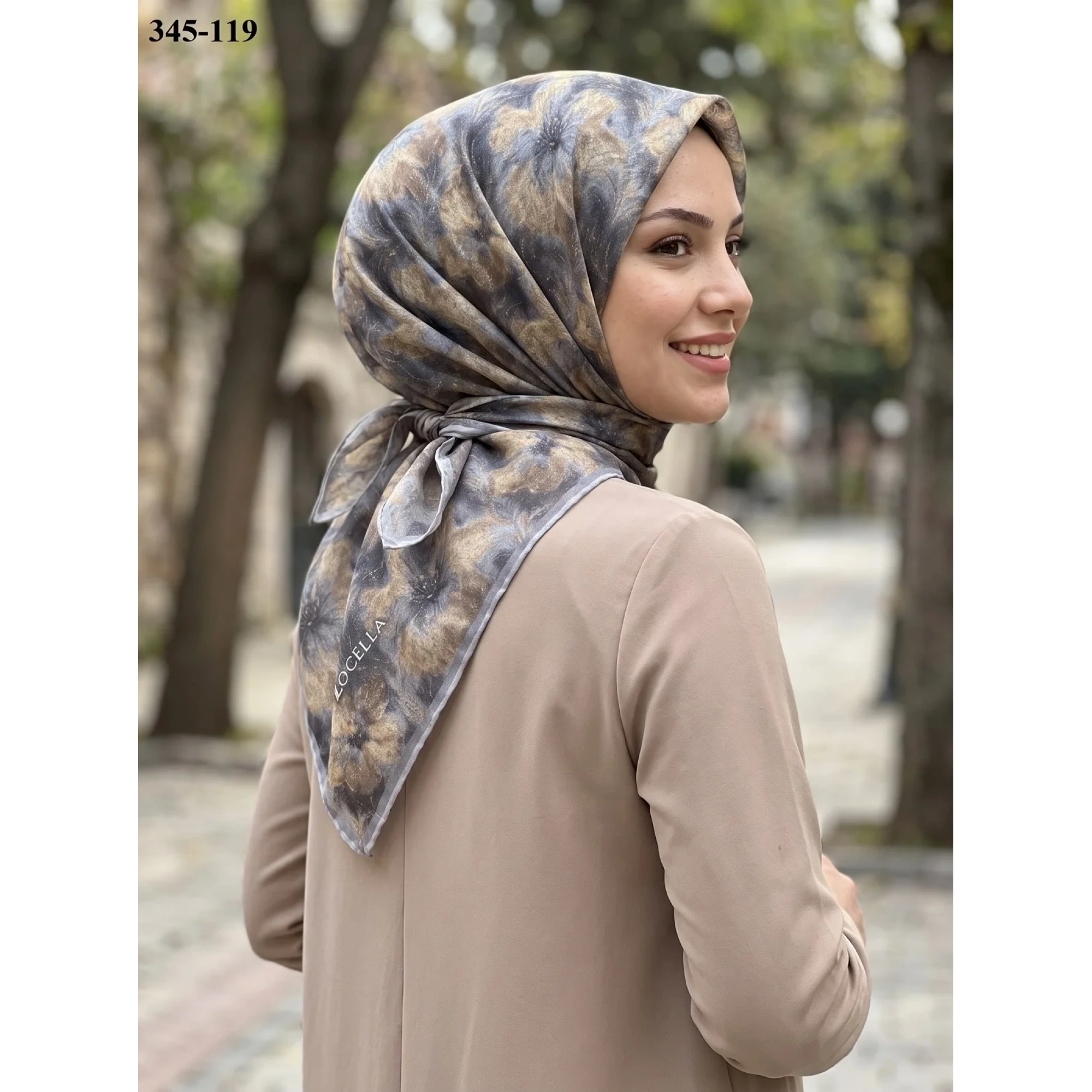 Locella Soft Pamuk Eşarp 345-119
