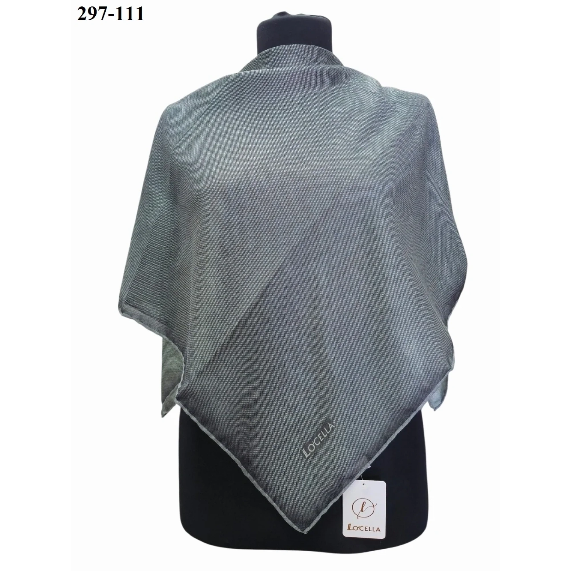 Locella Soft Pamuk Eşarp (Gri) 297-111