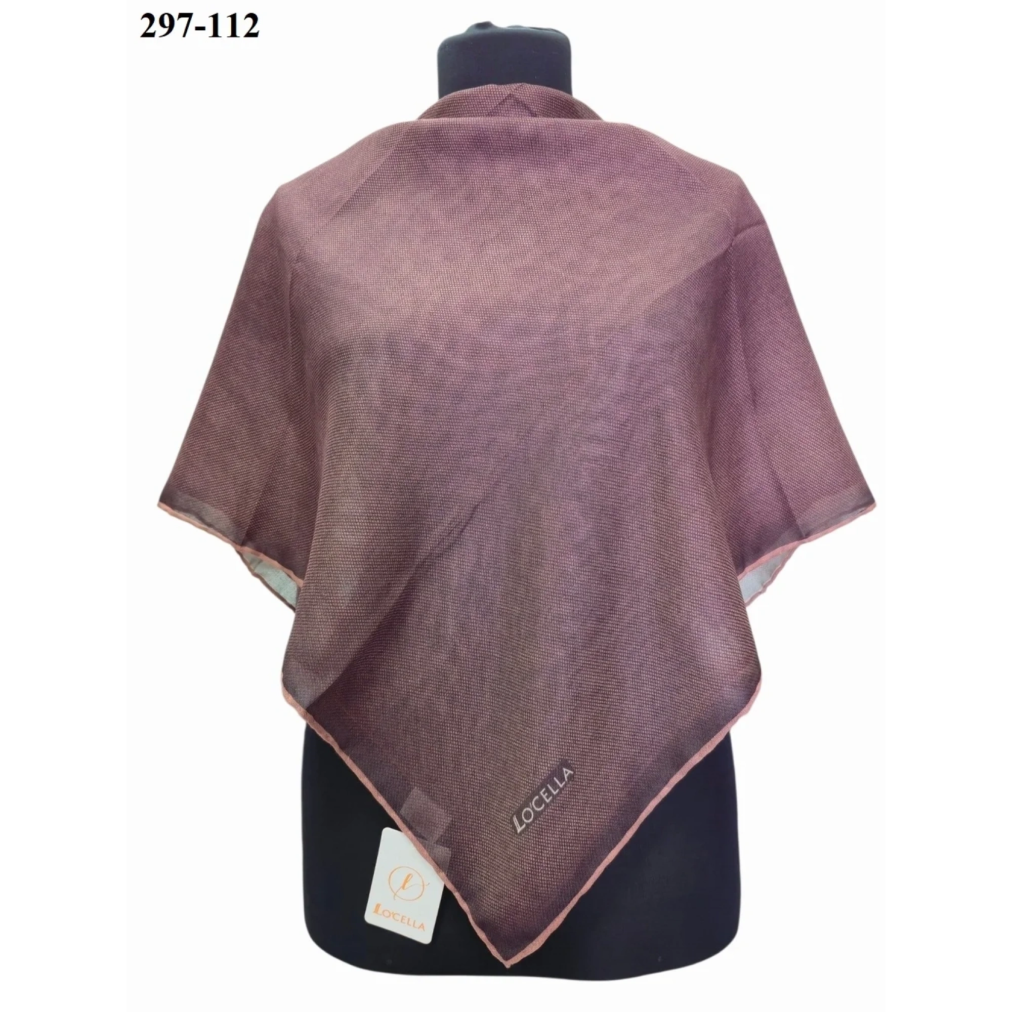 Locella Soft Pamuk Eşarp (Kahve) 297-112