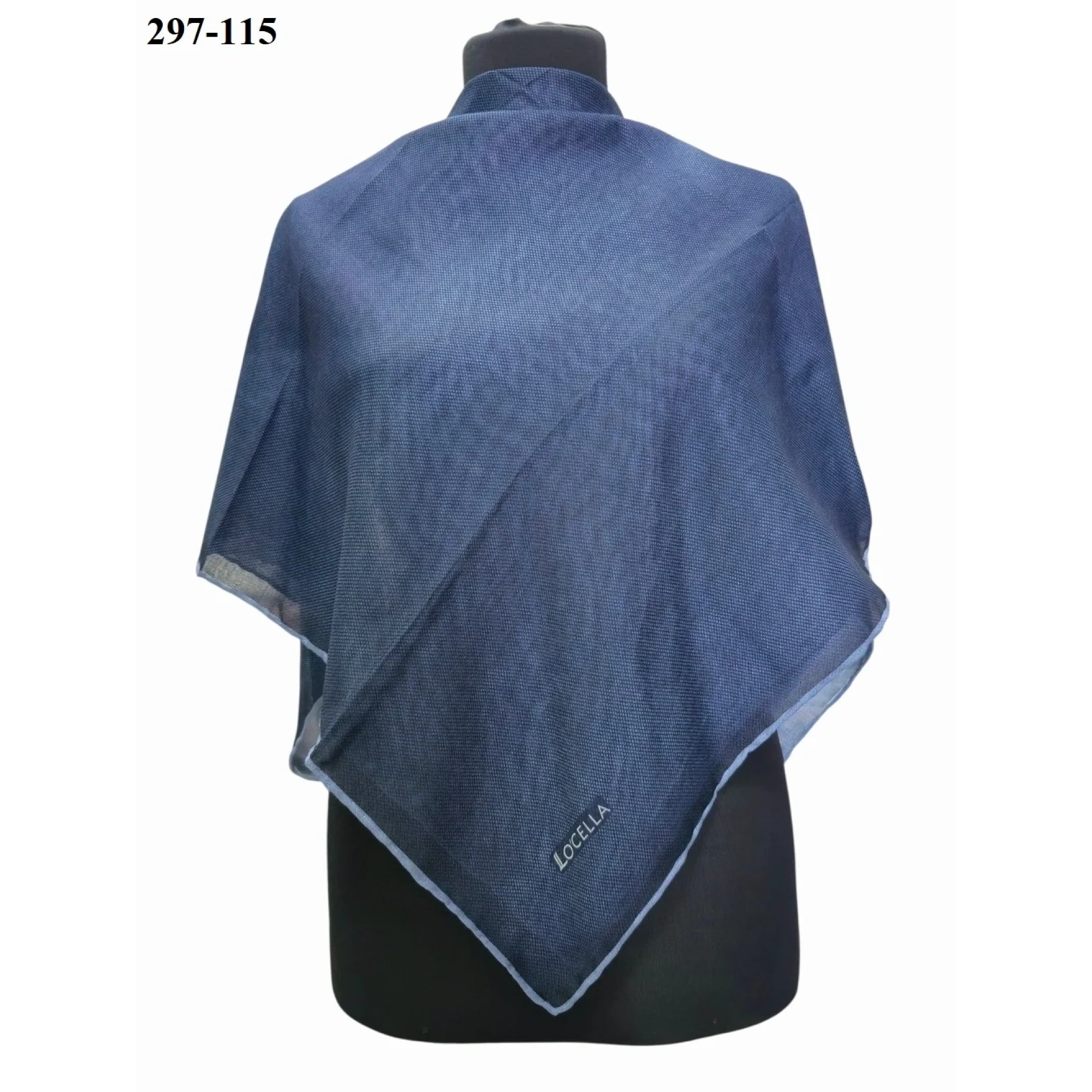Locella Soft Pamuk Eşarp (Lacivert) 297-115