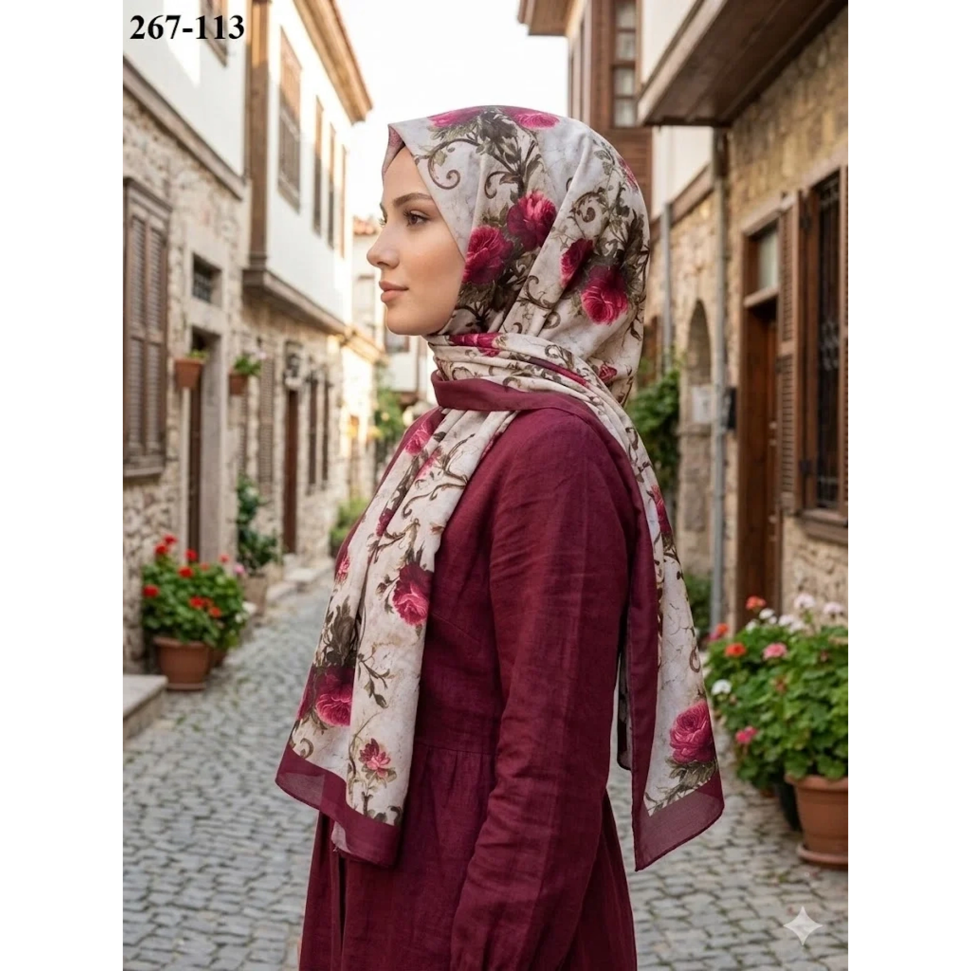 Locella Koza Soft Pamuk Şal 267-113