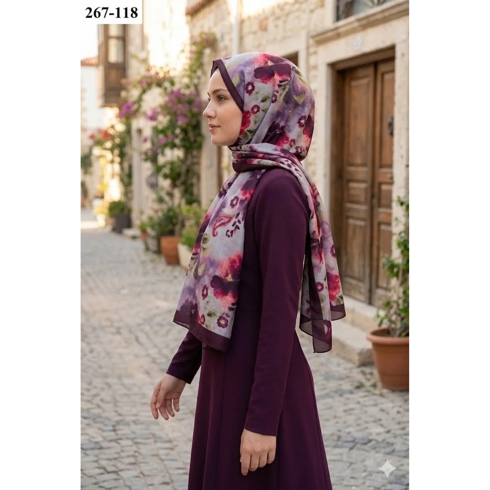 Locella Koza Soft Pamuk Şal 267-118