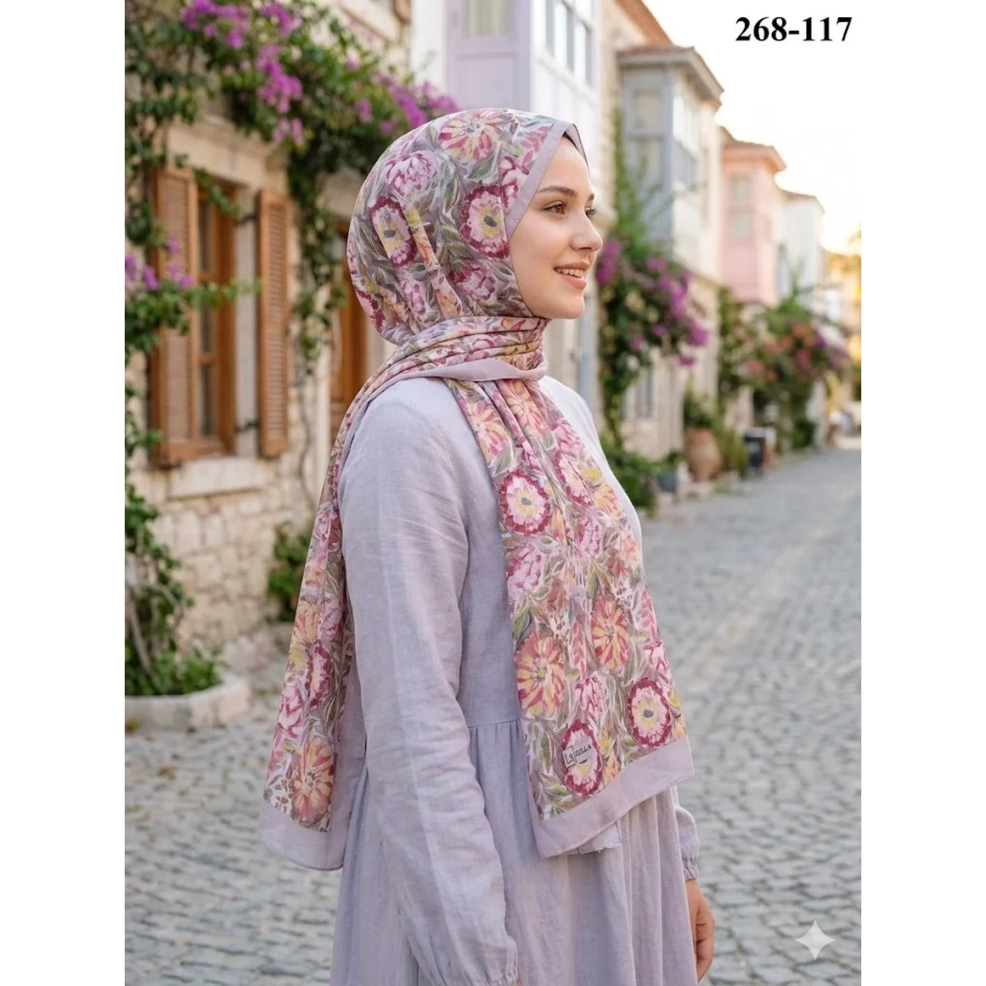 Locella Koza Soft Pamuk Şal 268-117