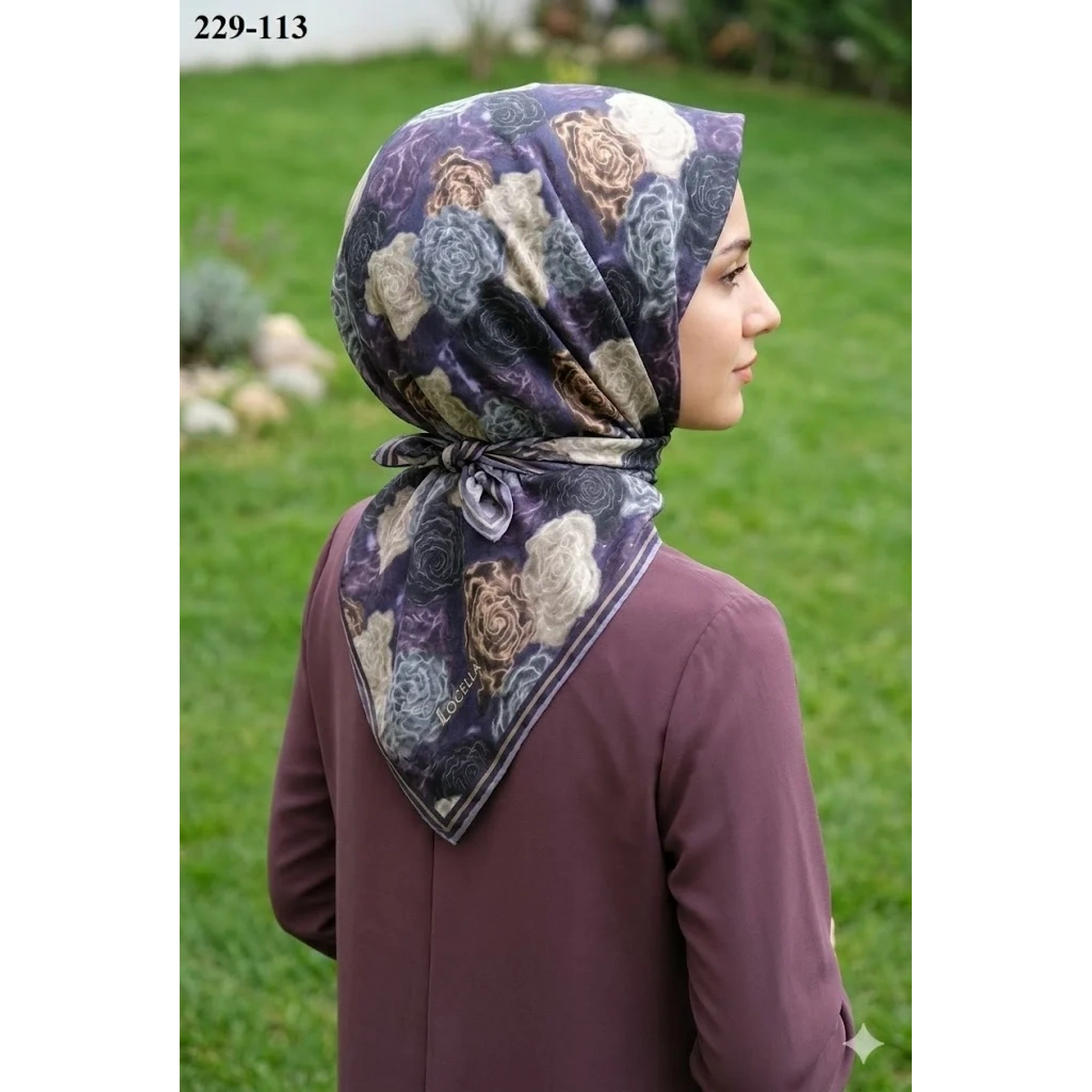 Locella Soft Pamuk Eşarp 229-113