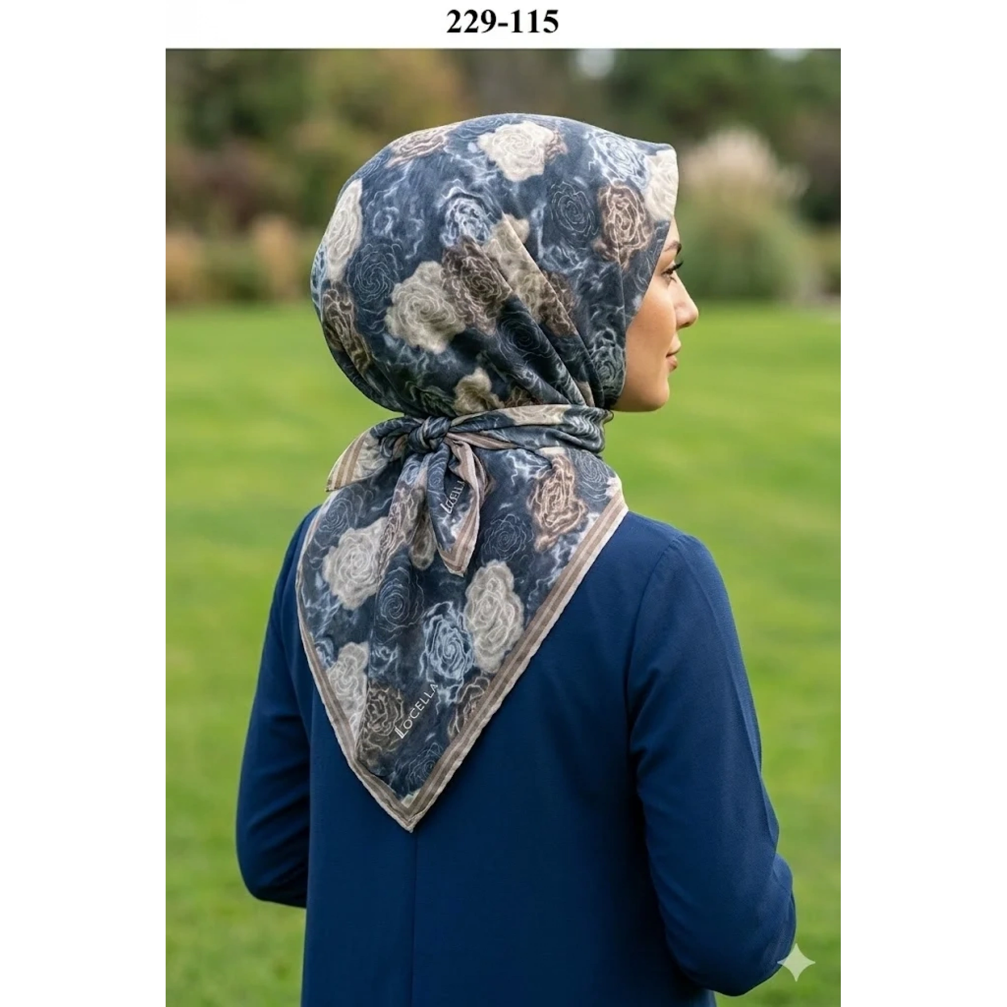 Locella Soft Pamuk Eşarp 229-115