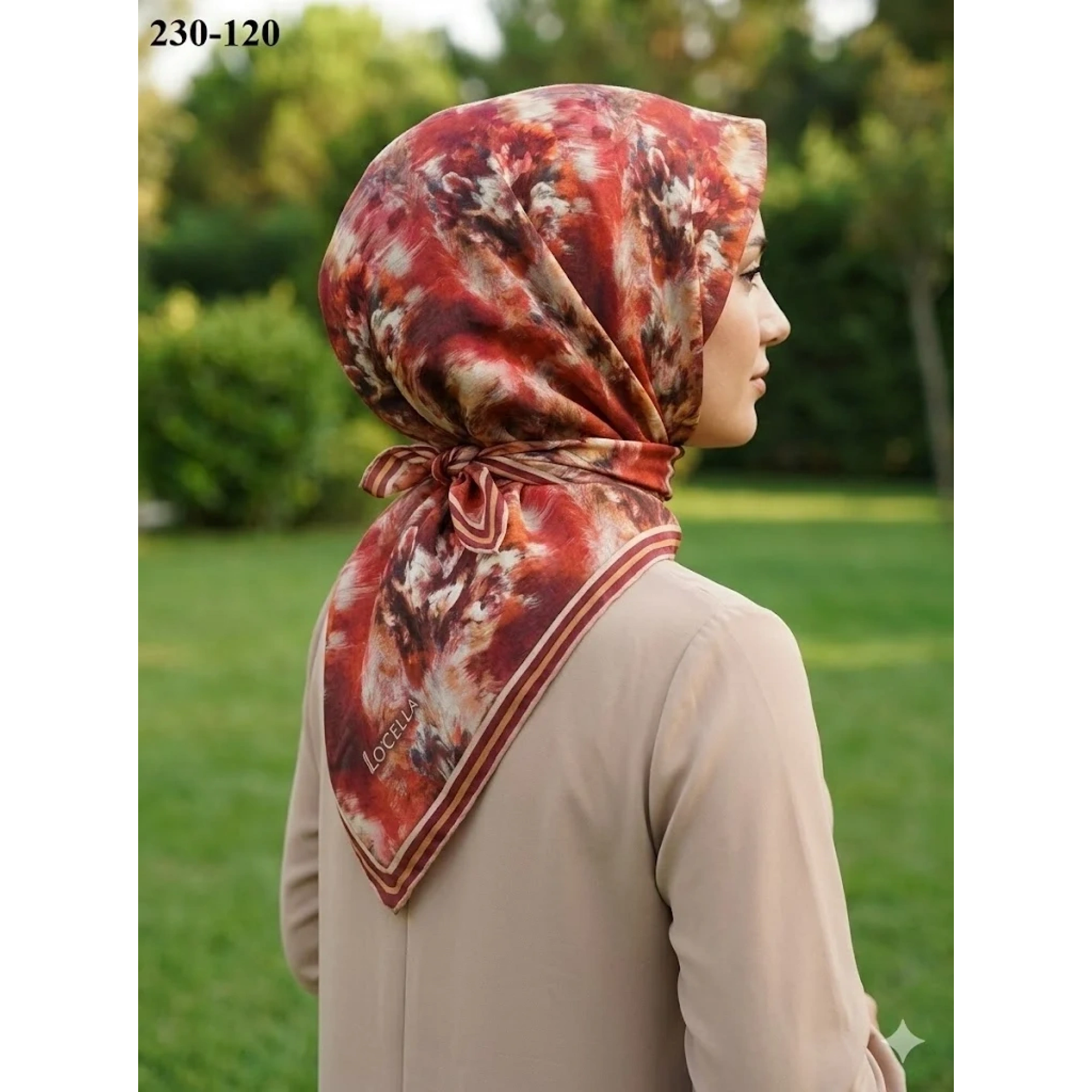 Locella Soft Pamuk Eşarp 230-120