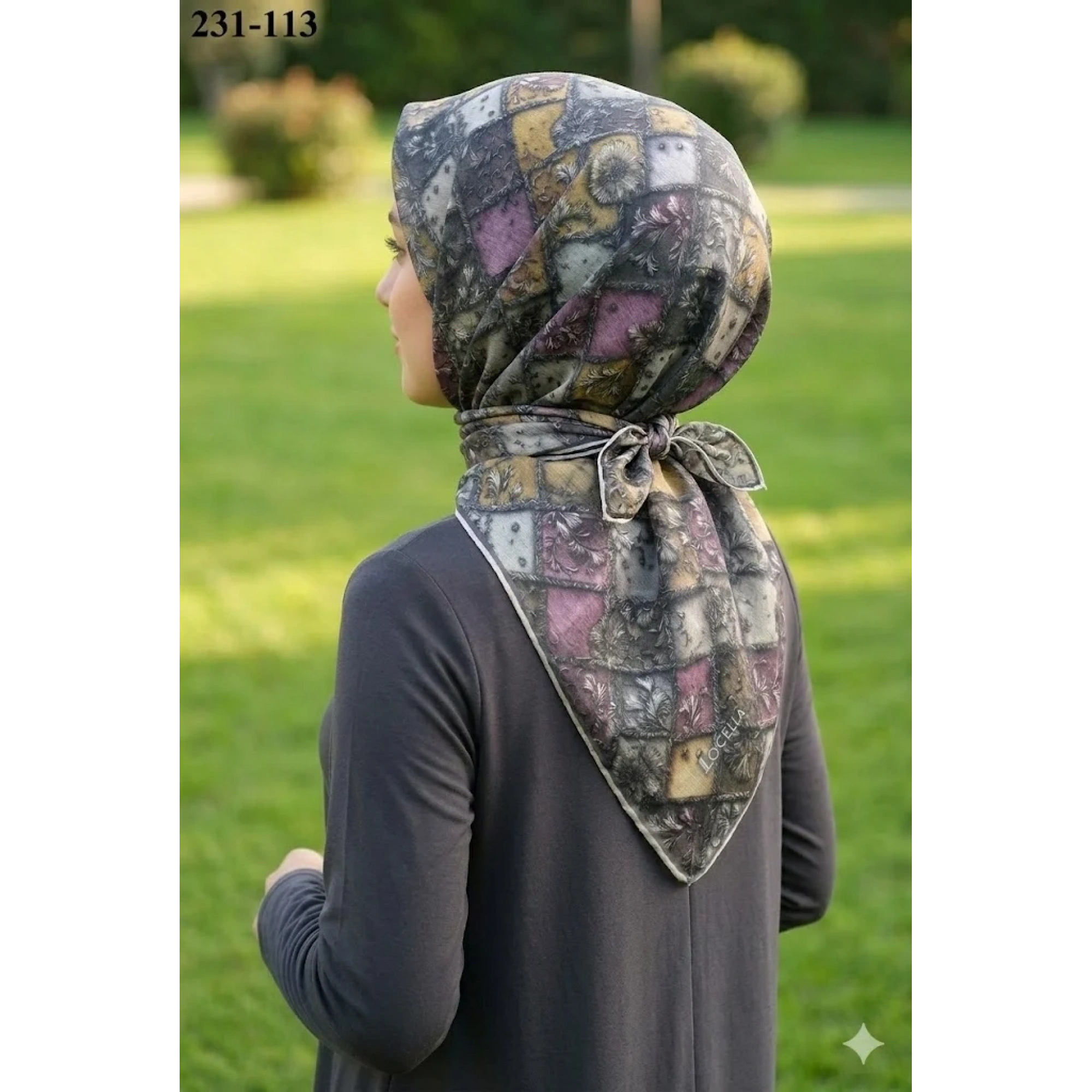 Locella Soft Pamuk Eşarp 231-113