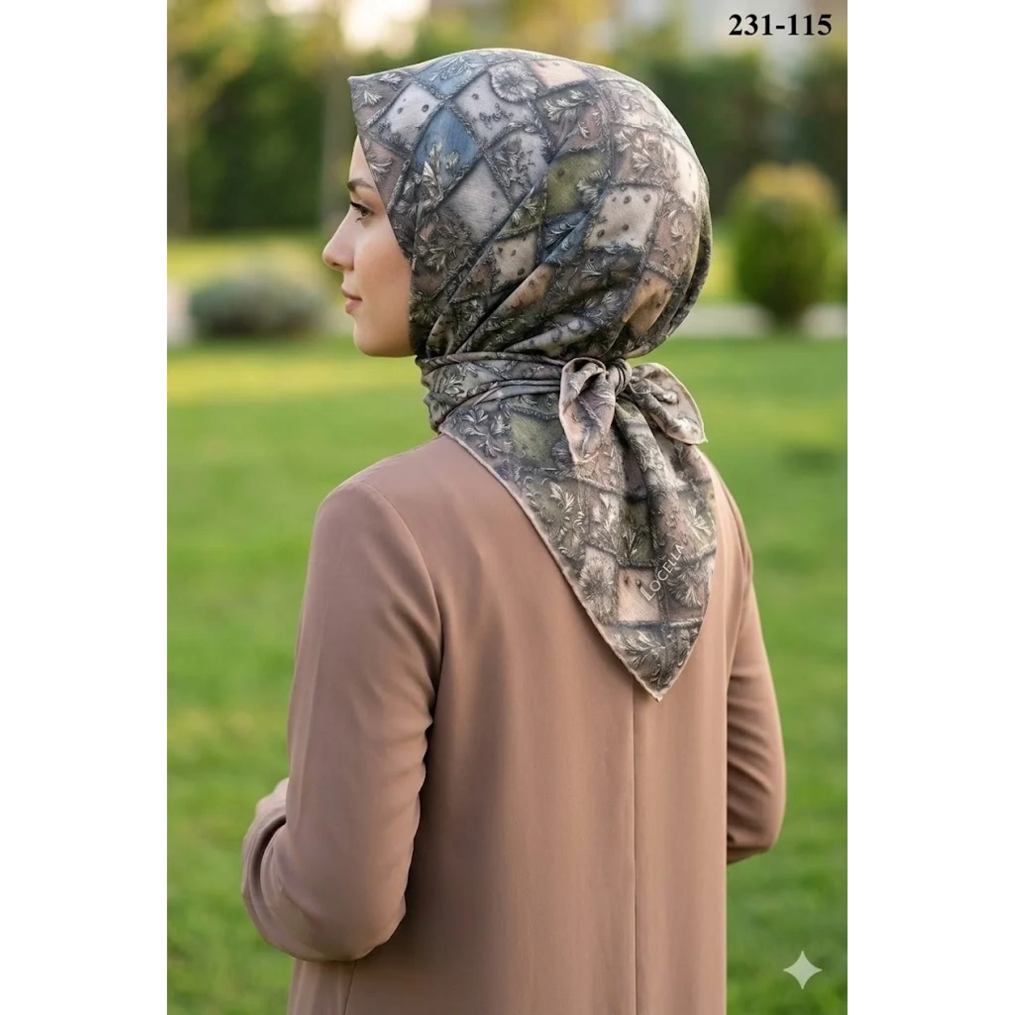 Locella Soft Pamuk Eşarp 231-115