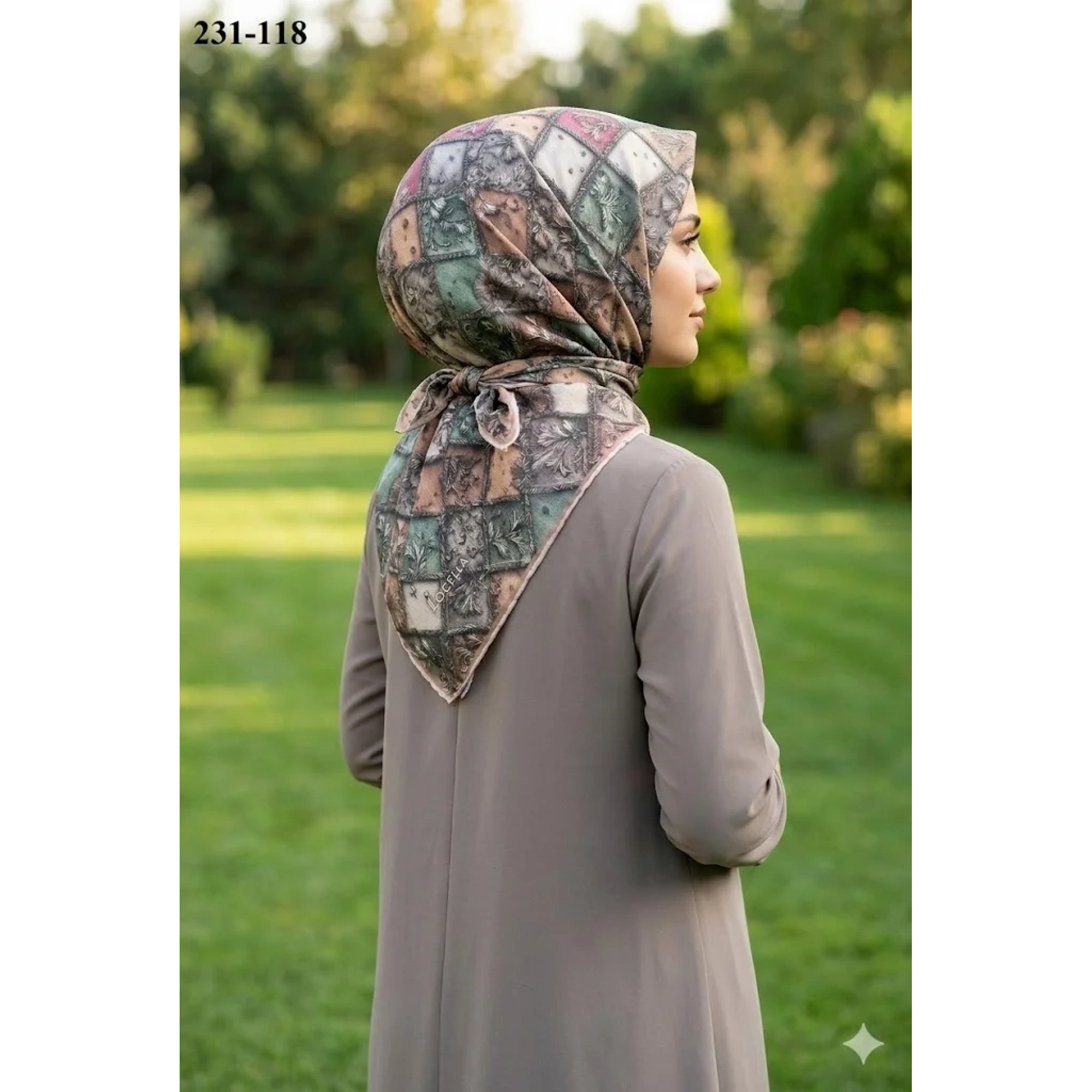 Locella Soft Pamuk Eşarp 231-118