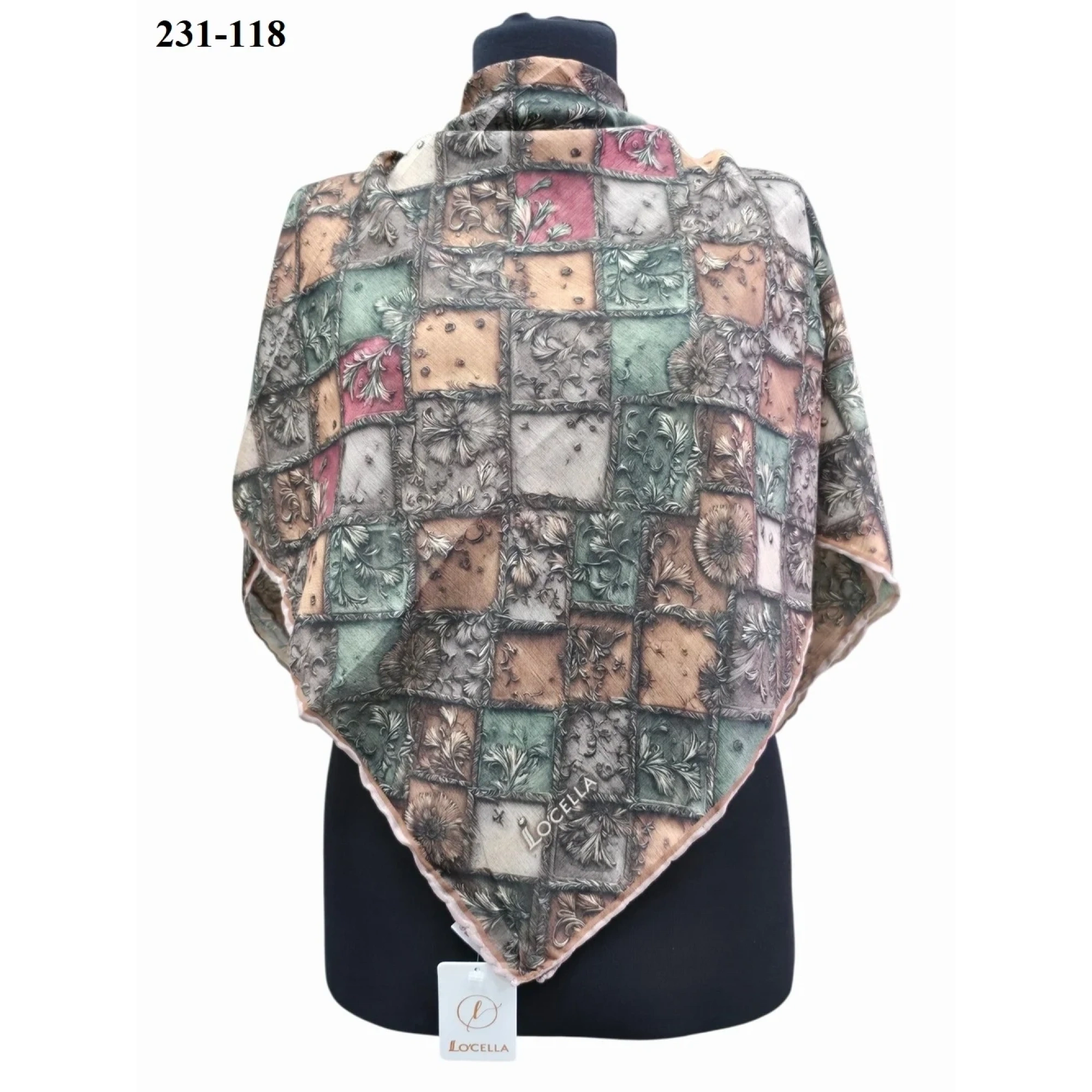 Locella Soft Pamuk Eşarp 231-118