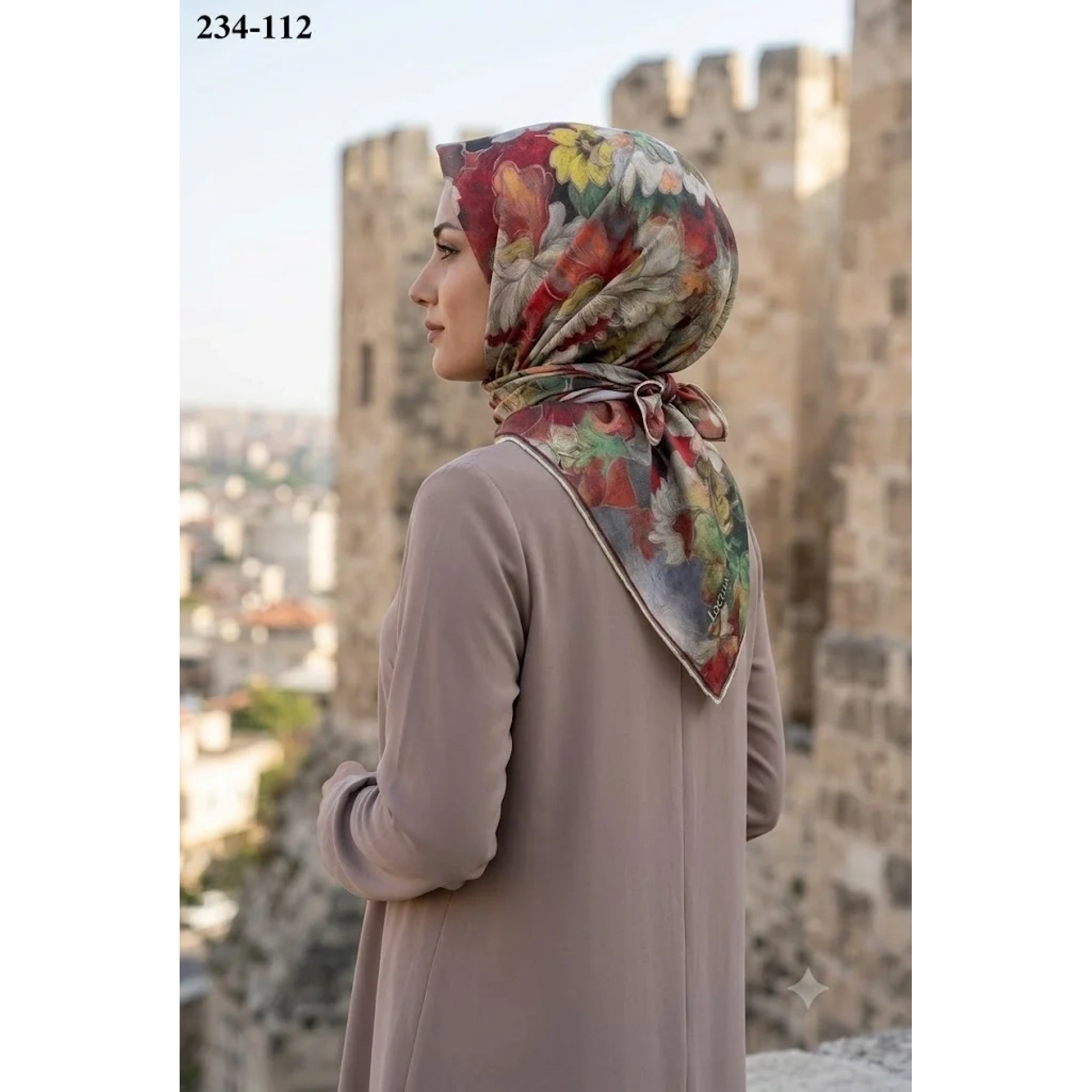 Locella Soft Pamuk Eşarp 234-112