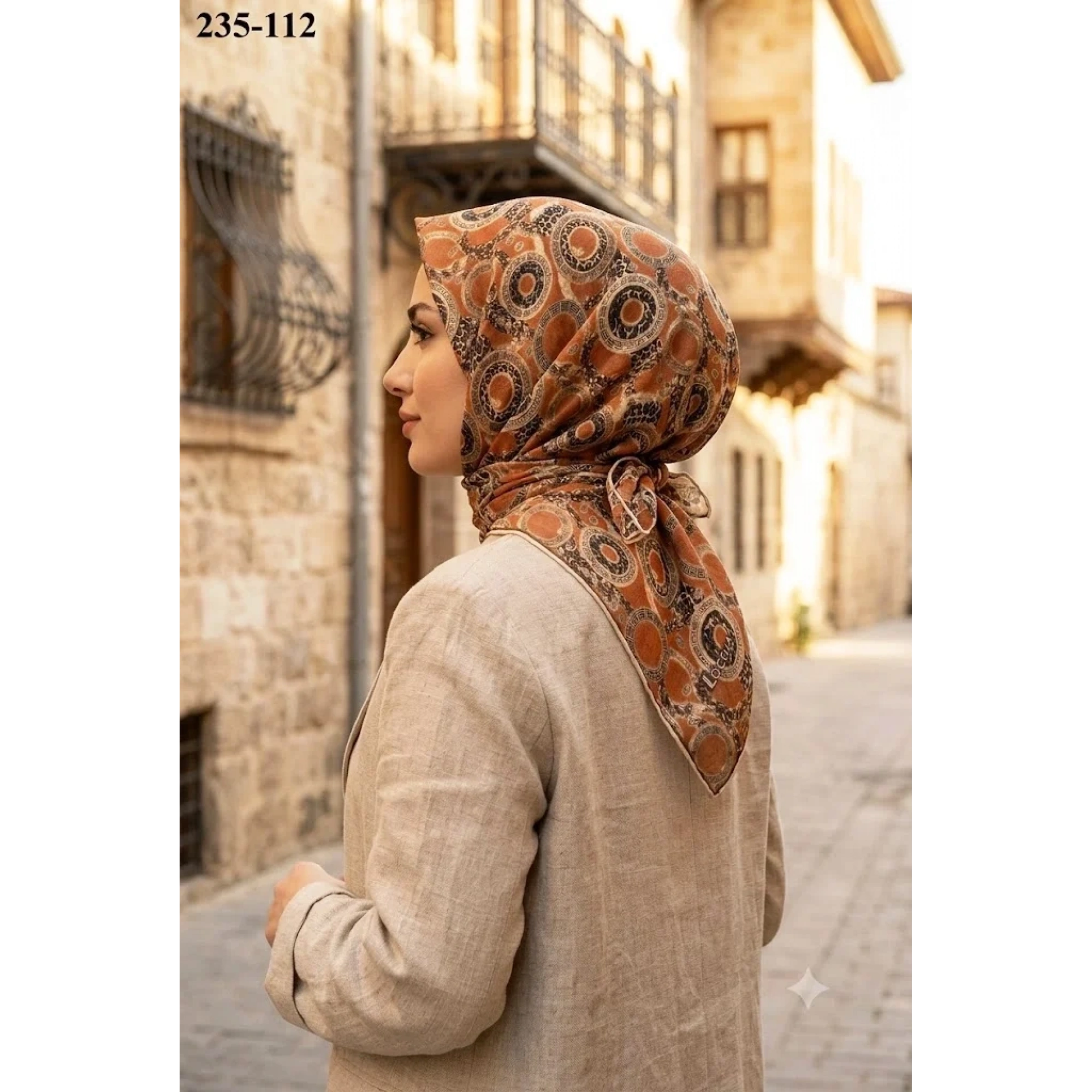 Locella Soft Pamuk Eşarp 235-112