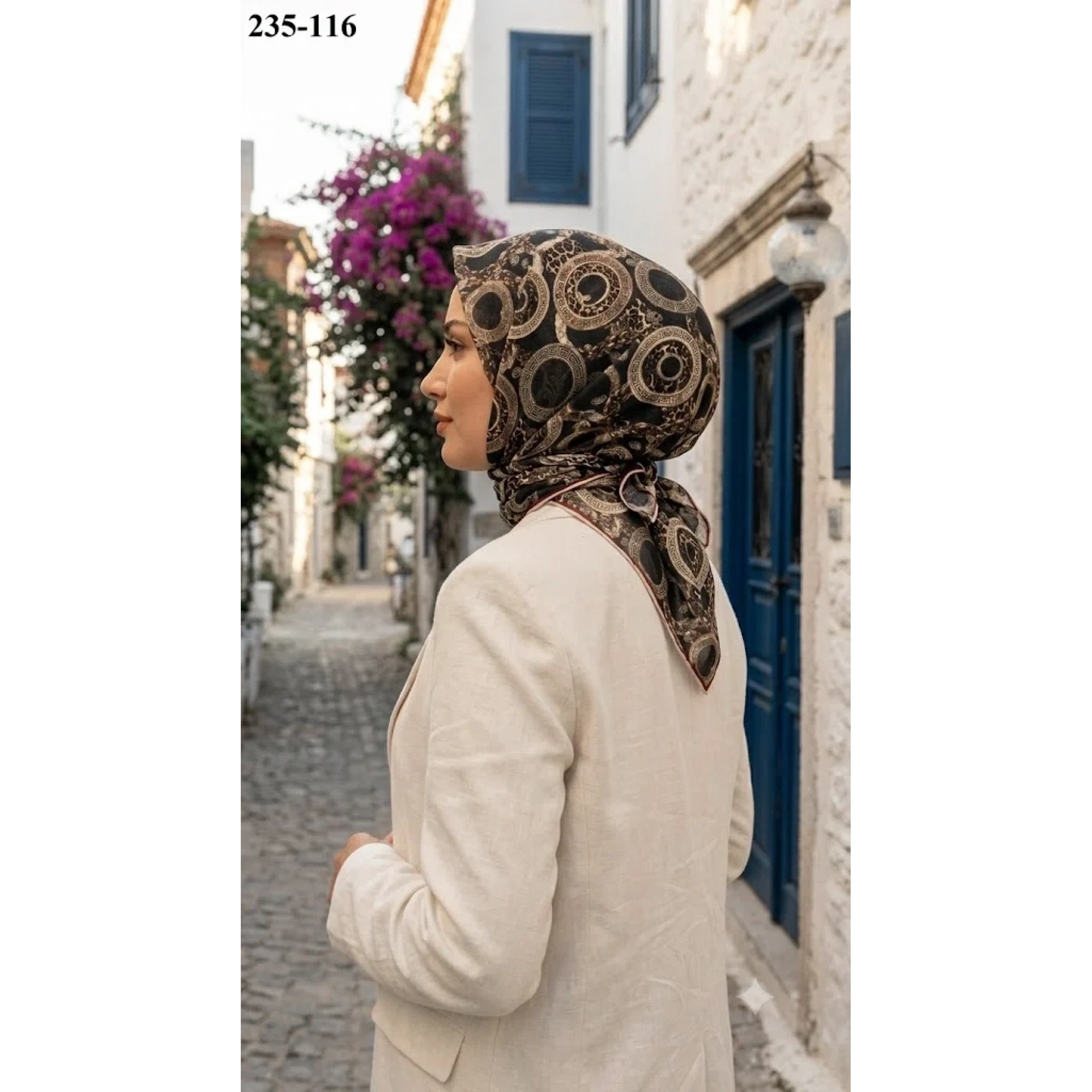 Locella Soft Pamuk Eşarp 235-116