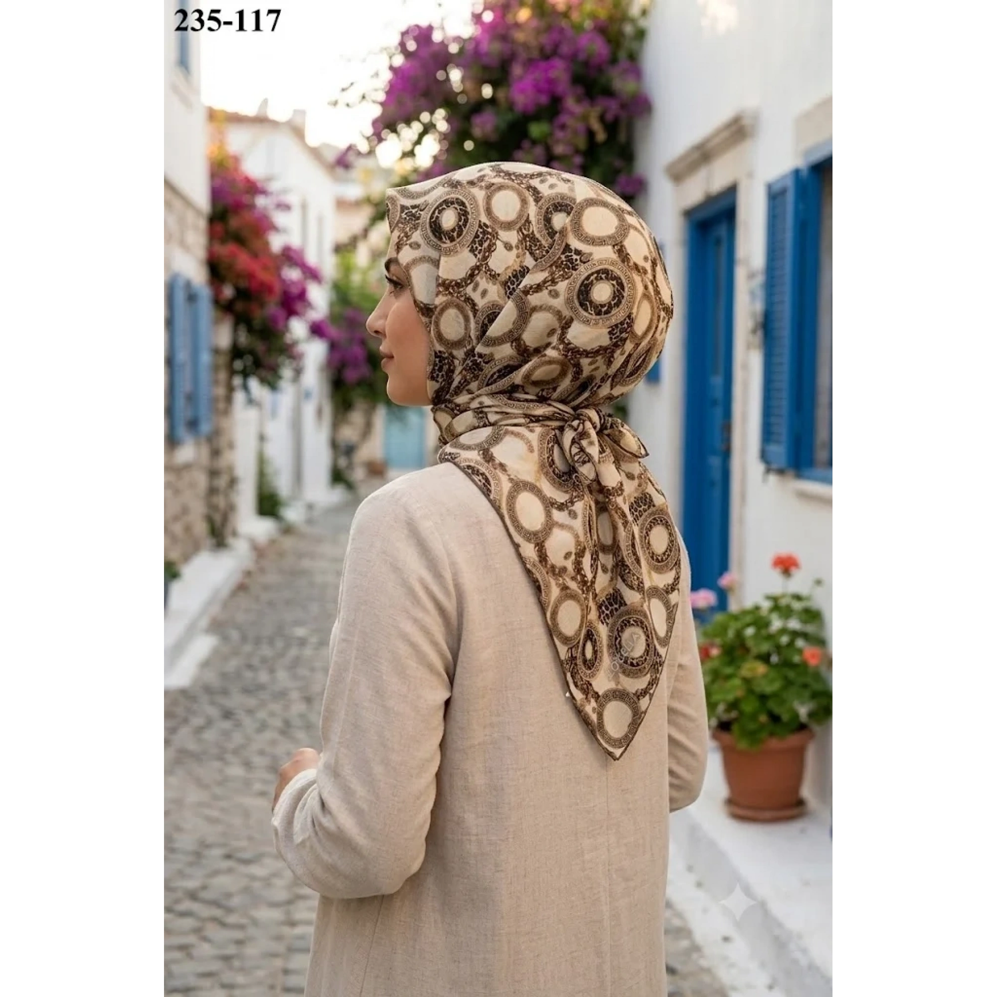 Locella Soft Pamuk Eşarp 235-117