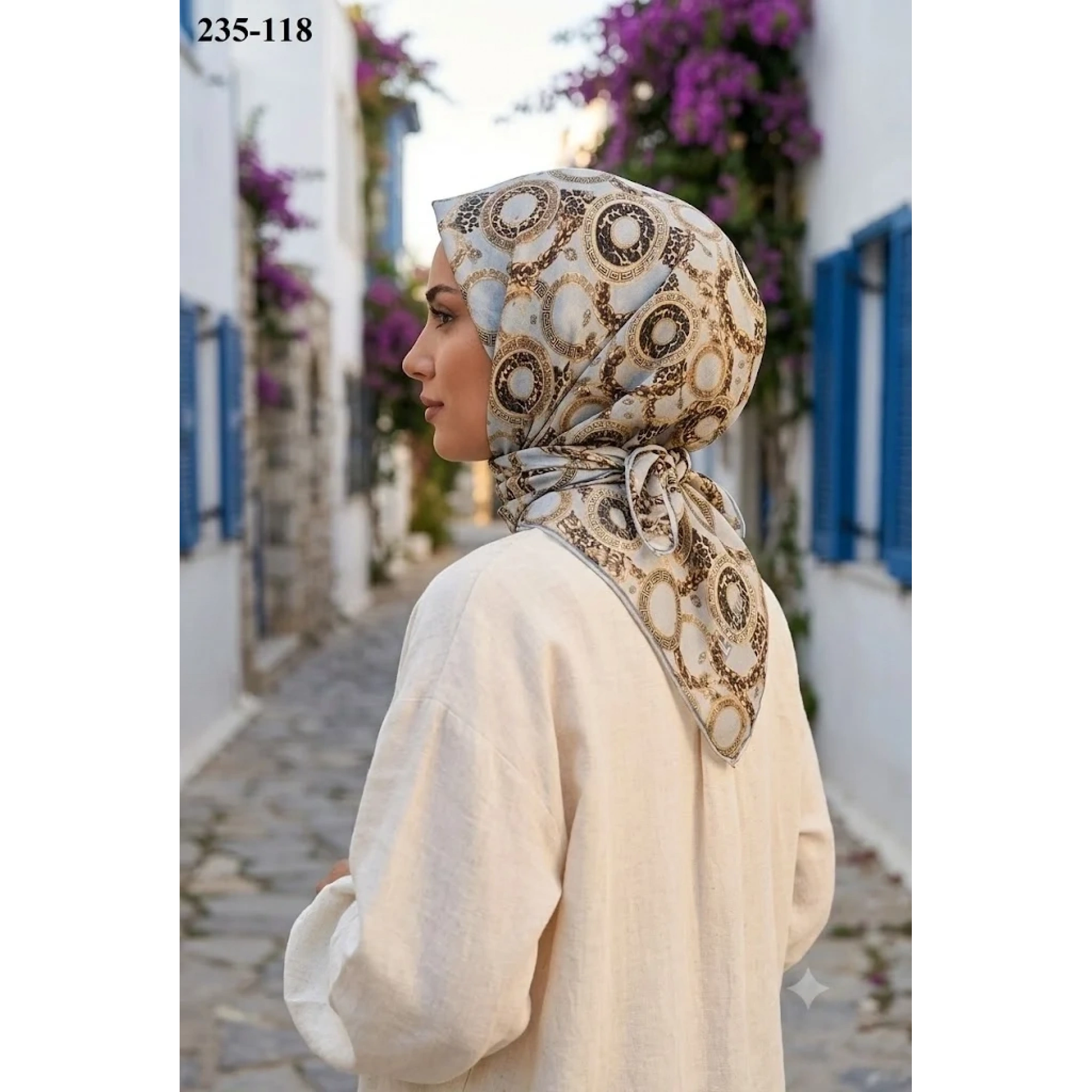 Locella Soft Pamuk Eşarp 235-118