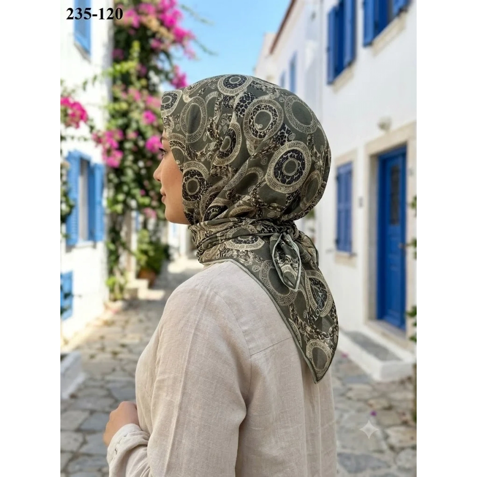 Locella Soft Pamuk Eşarp 235-120