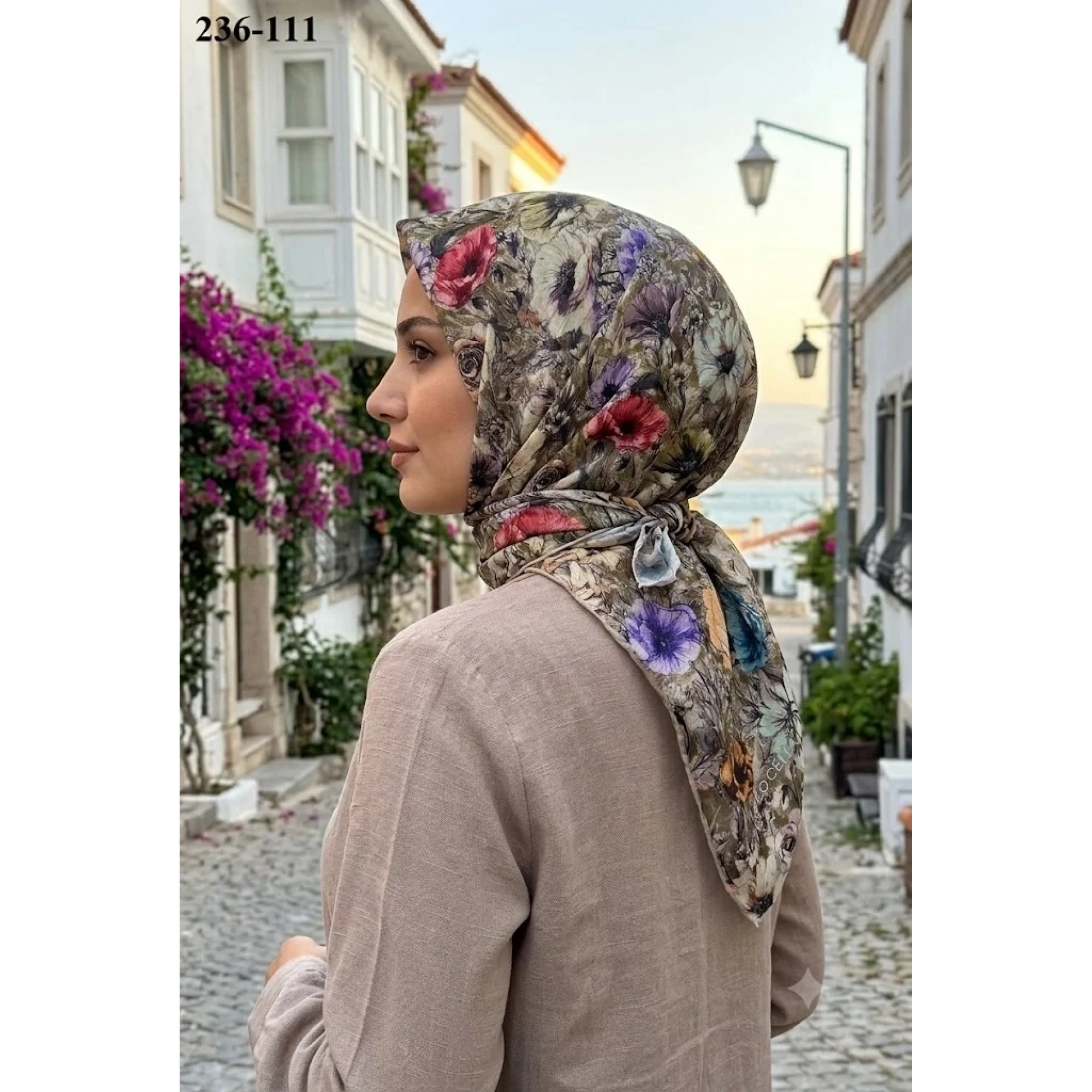 Locella Soft Pamuk Eşarp 236-111