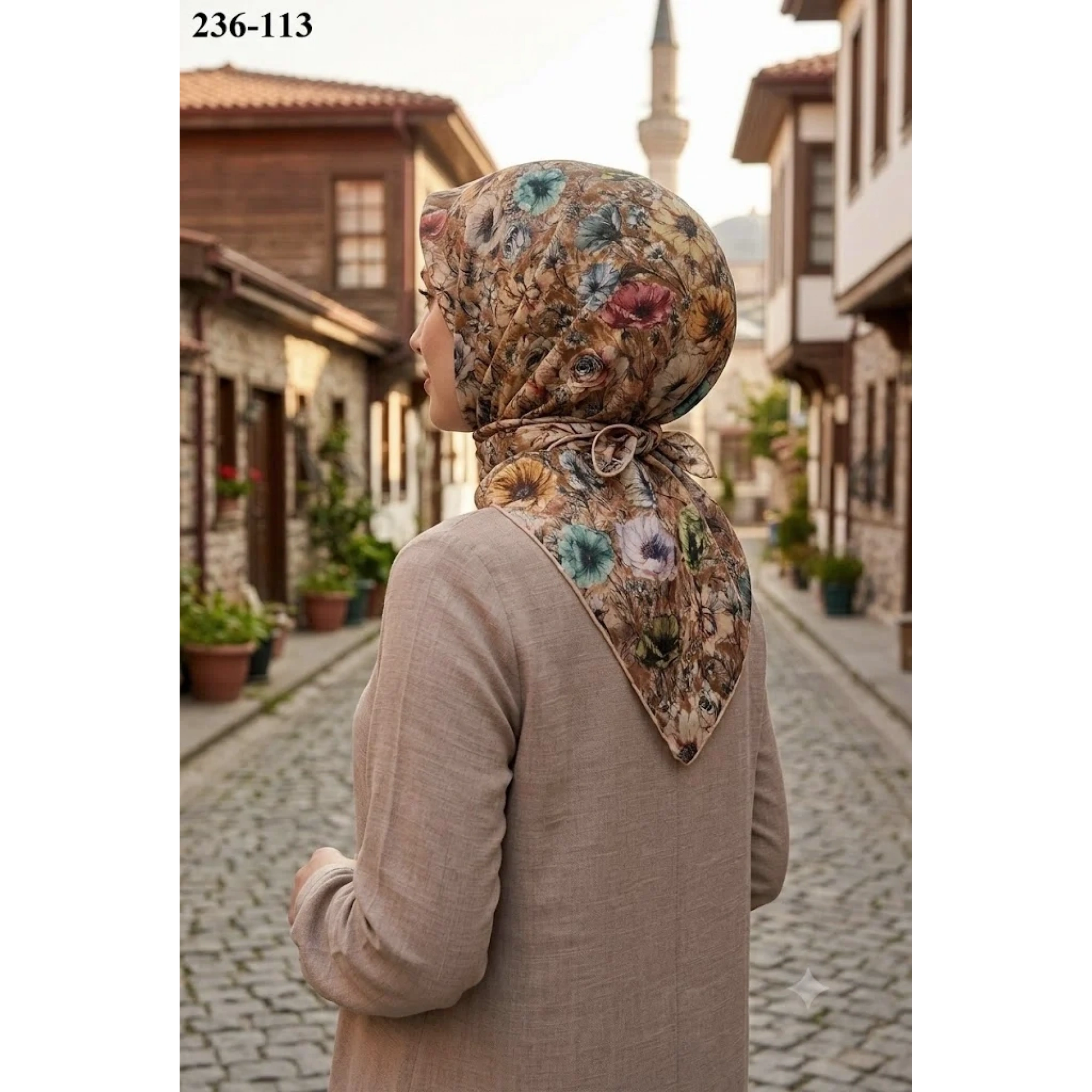 Locella Soft Pamuk Eşarp 236-113