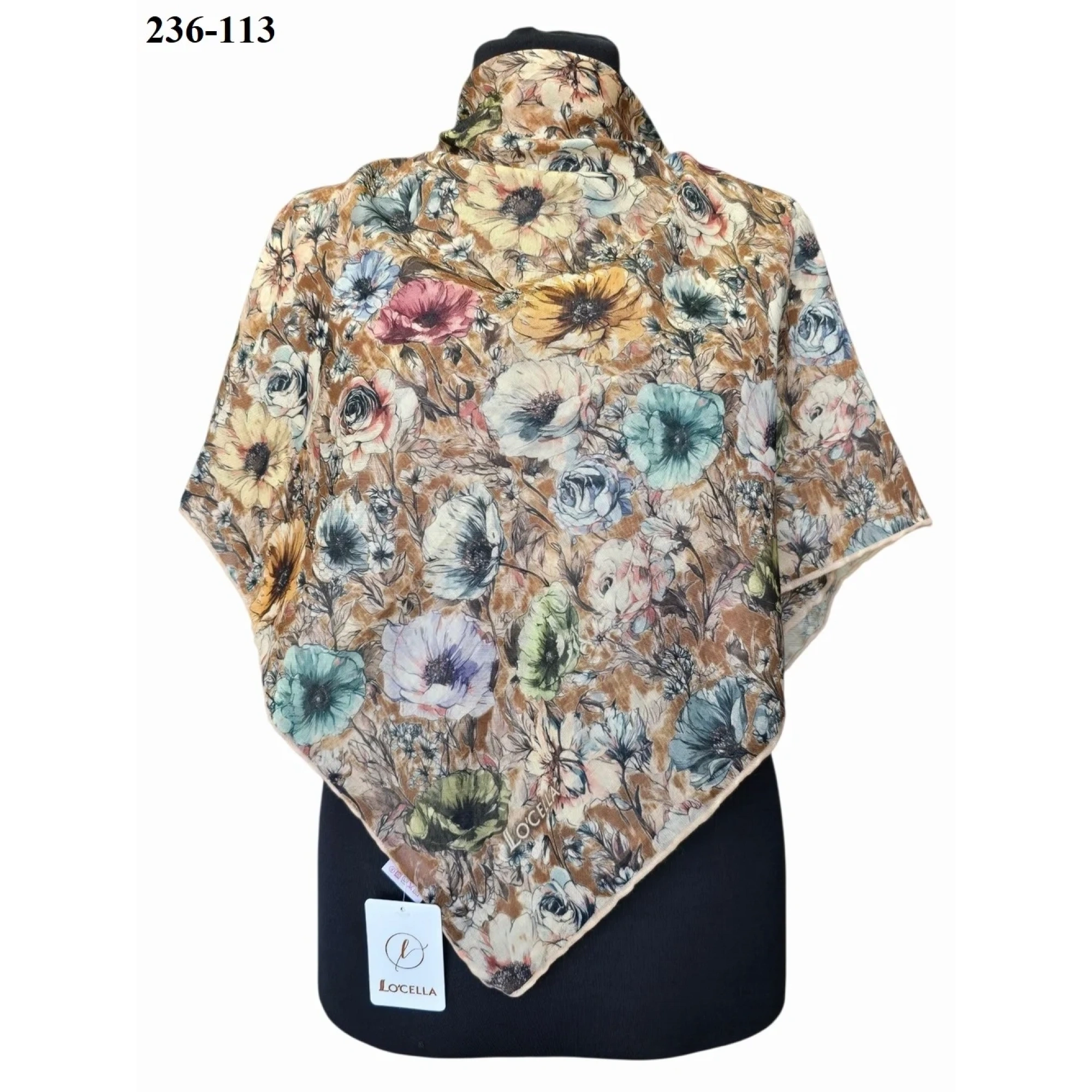 Locella Soft Pamuk Eşarp 236-113