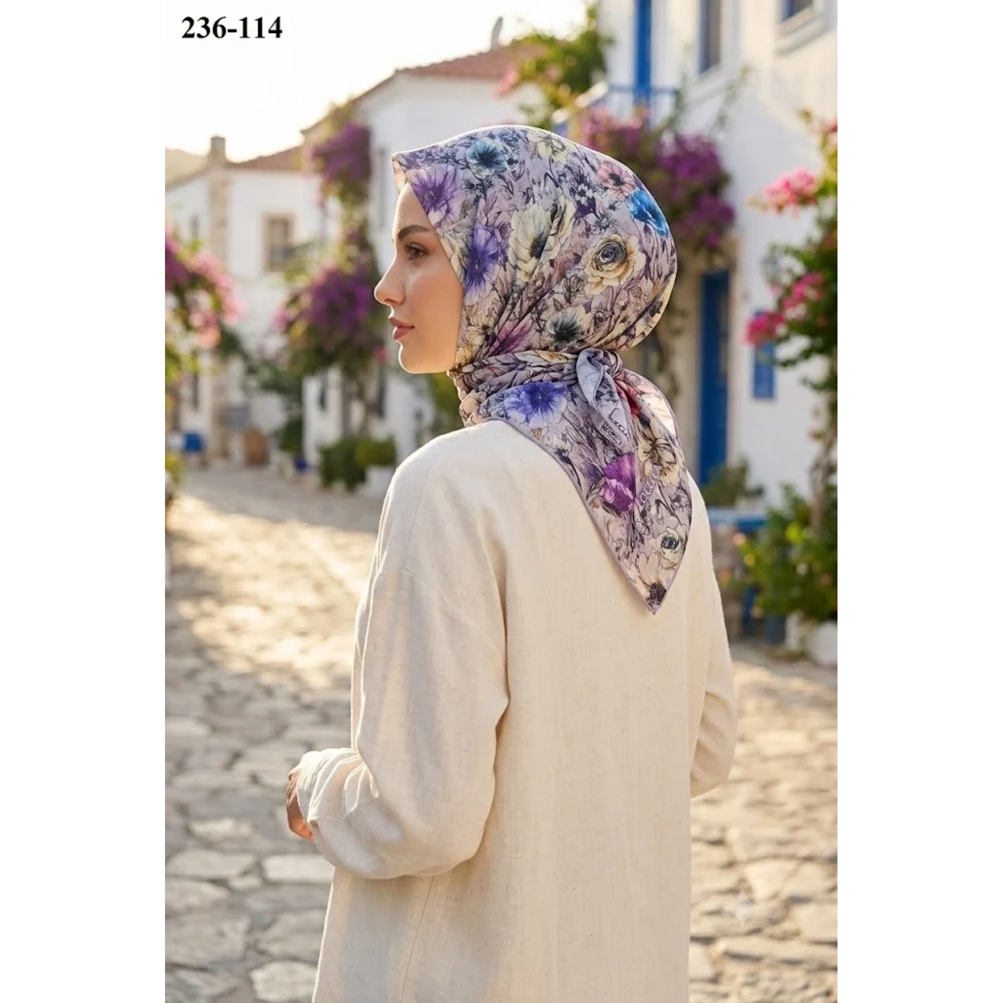 Locella Soft Pamuk Eşarp 236-114