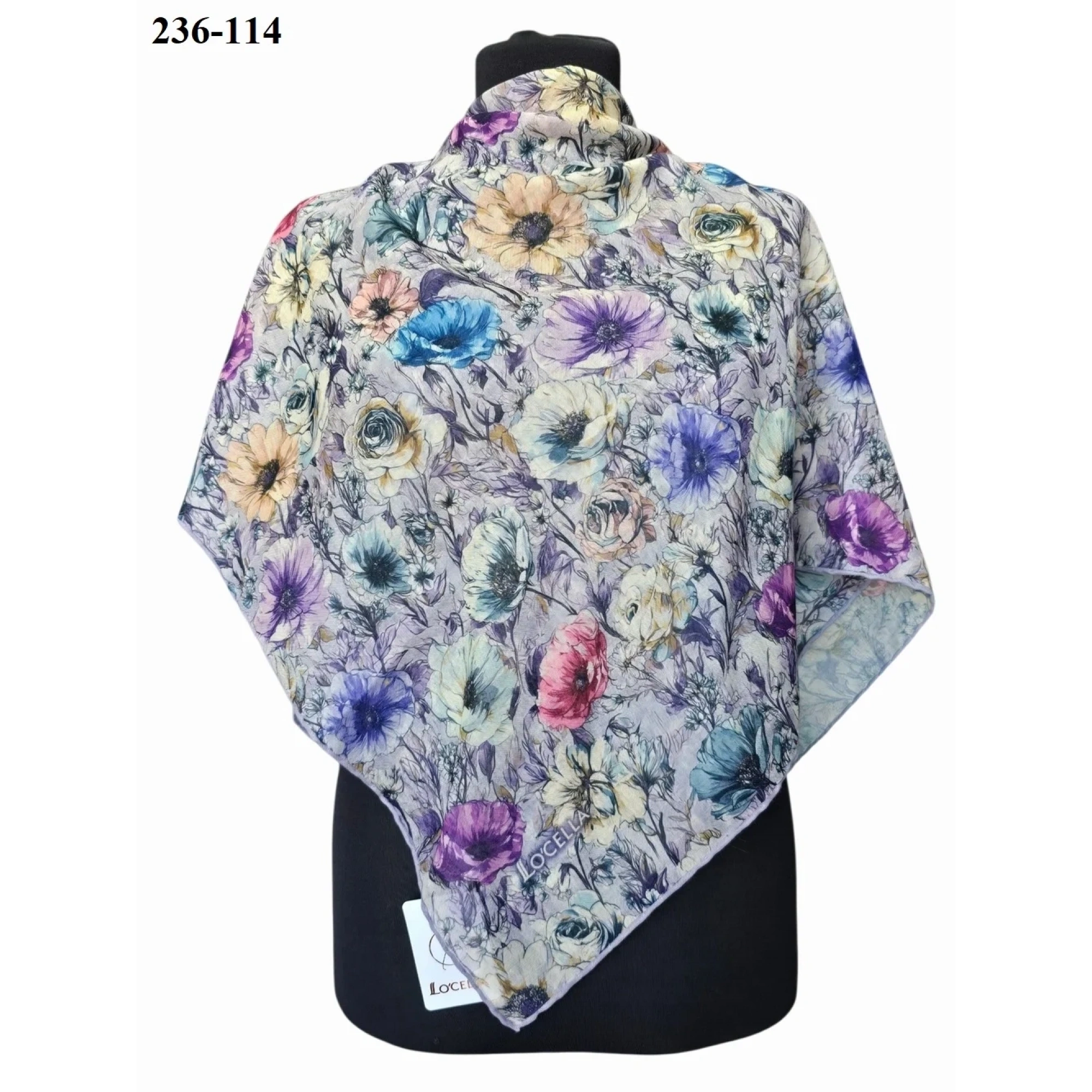 Locella Soft Pamuk Eşarp 236-114