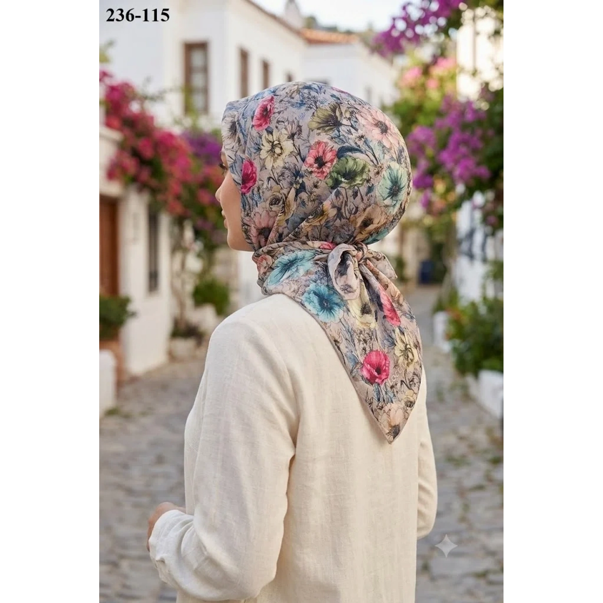Locella Soft Pamuk Eşarp 236-115