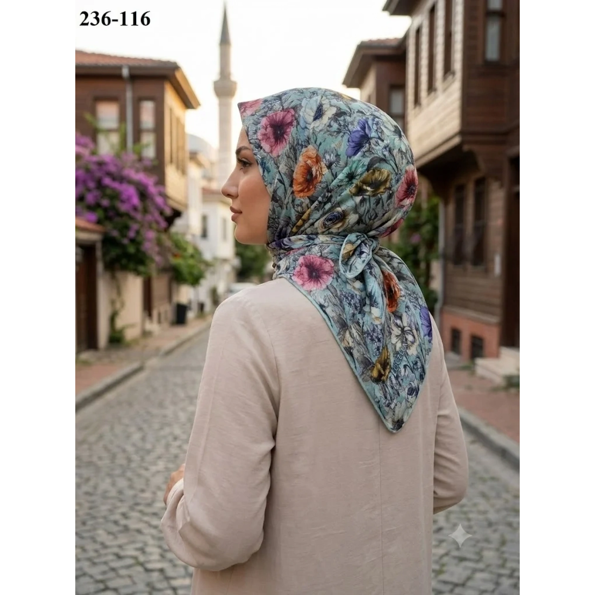 Locella Soft Pamuk Eşarp 236-116