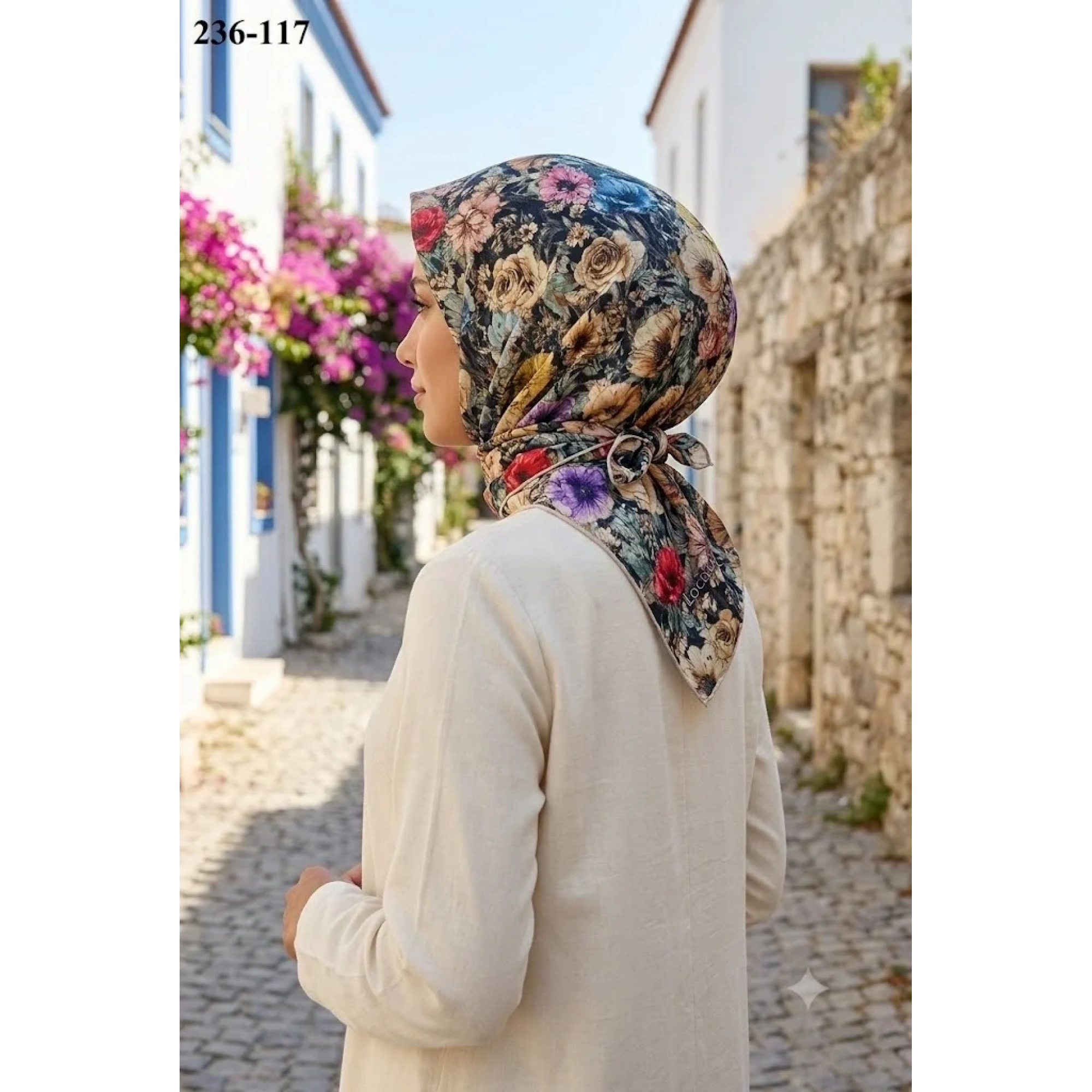 Locella Soft Pamuk Eşarp 236-117