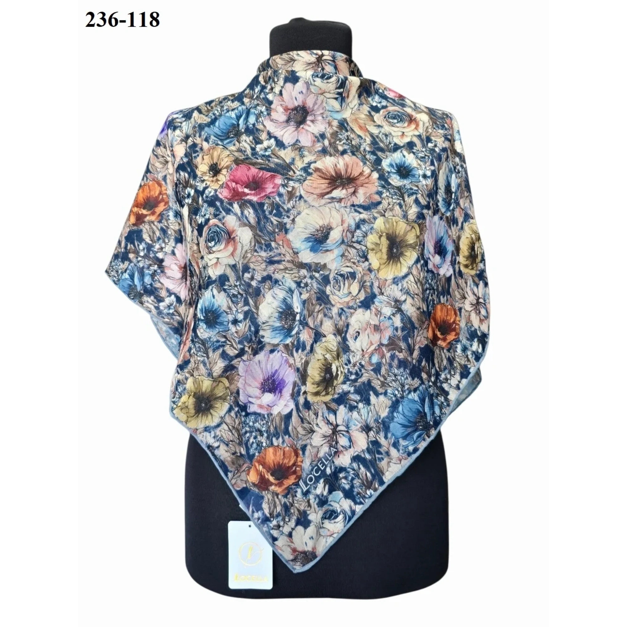Locella Soft Pamuk Eşarp 236-118