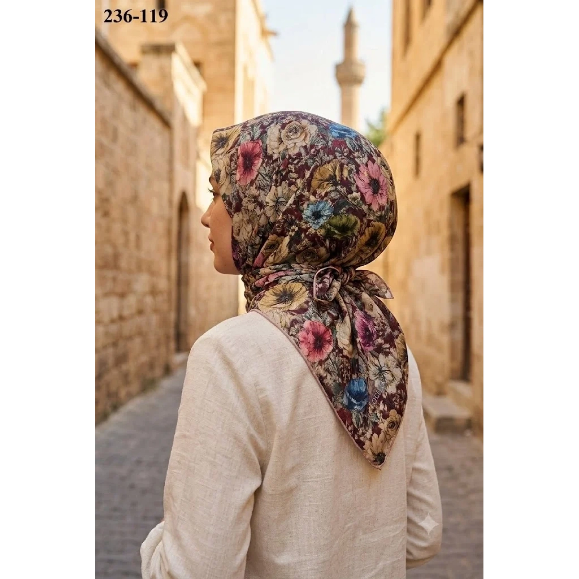 Locella Soft Pamuk Eşarp 236-119