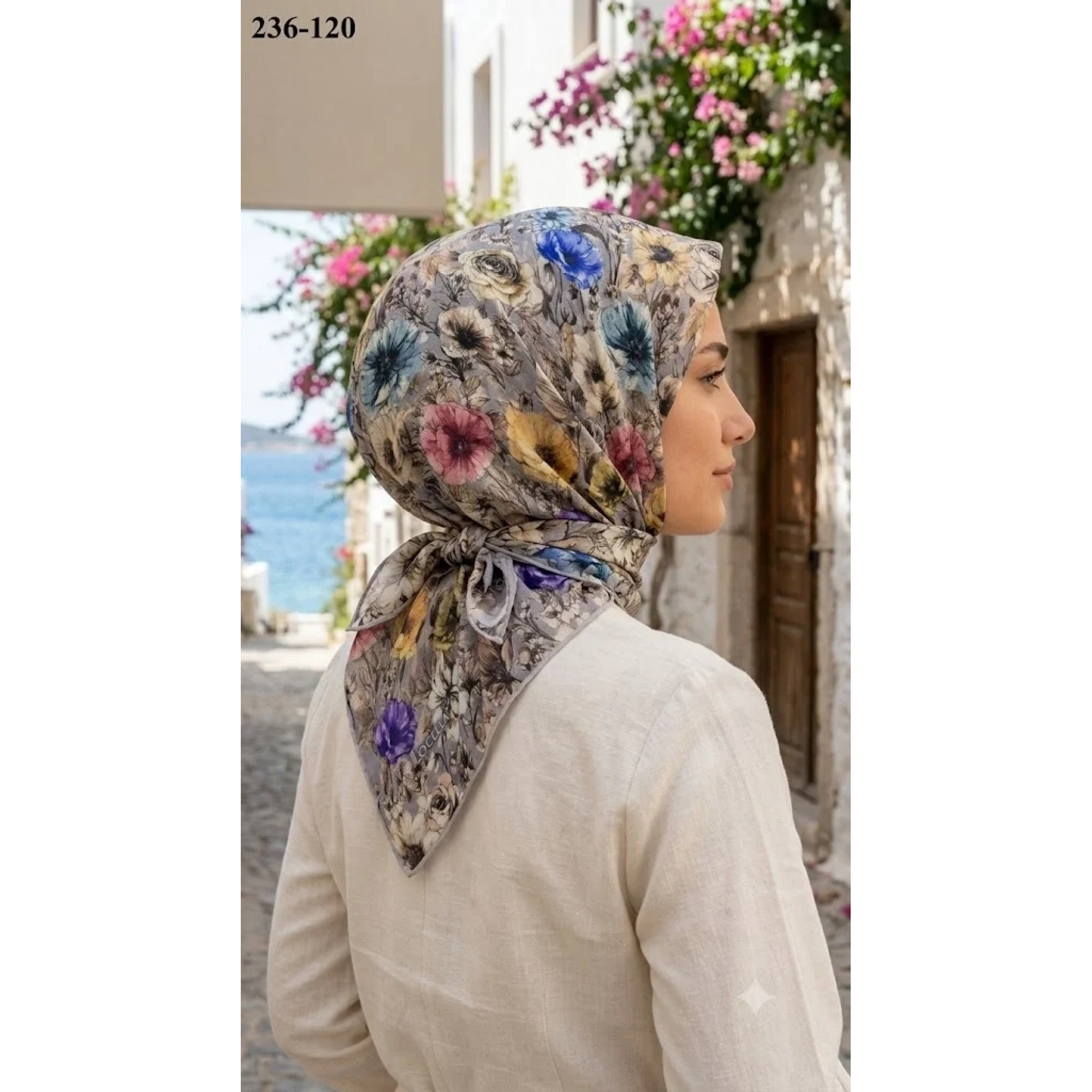 Locella Soft Pamuk Eşarp 236-120