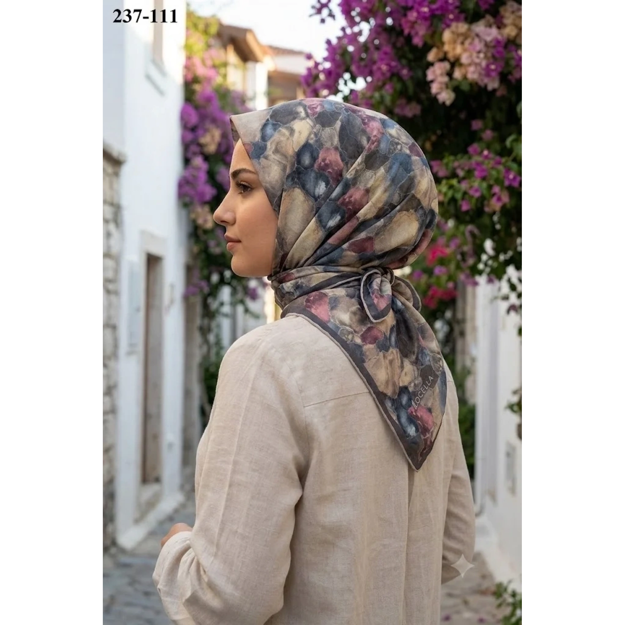 Locella Soft Pamuk Eşarp 237-111