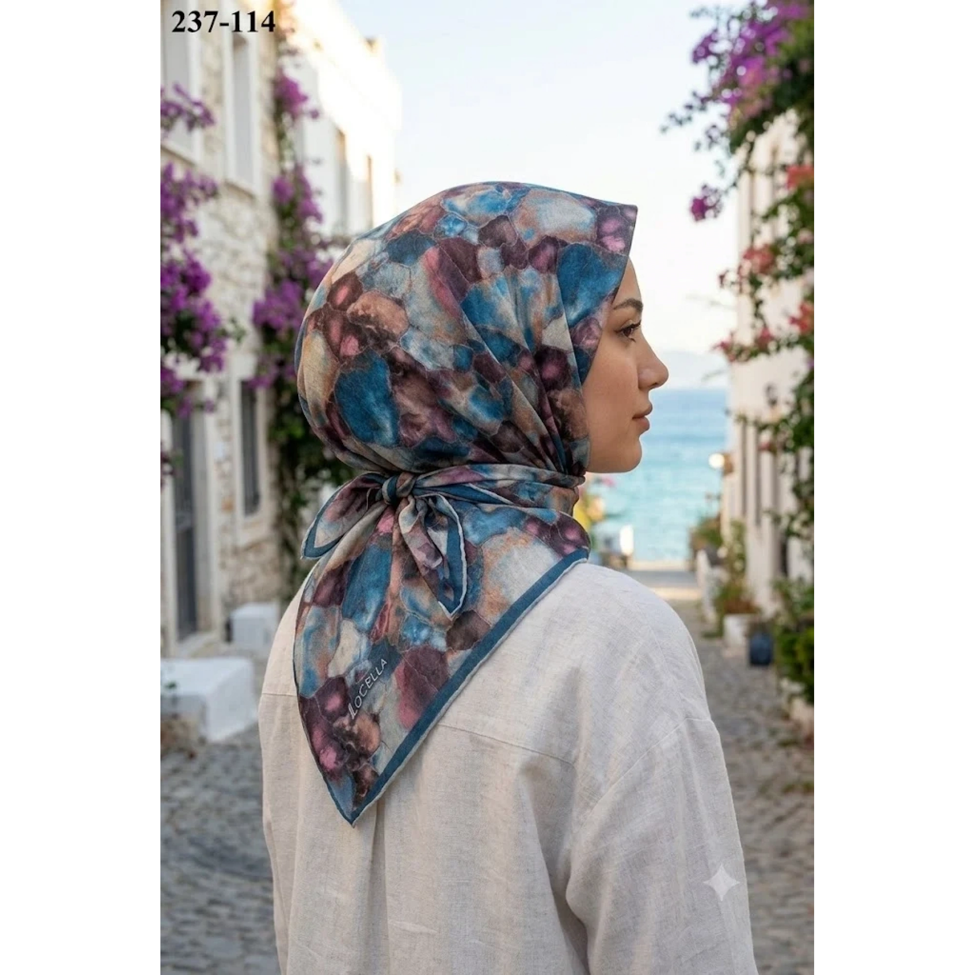 Locella Soft Pamuk Eşarp 237-114