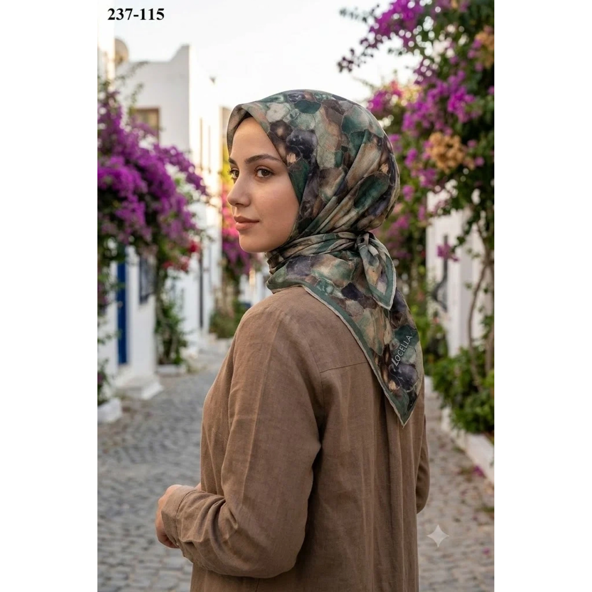 Locella Soft Pamuk Eşarp 237-115