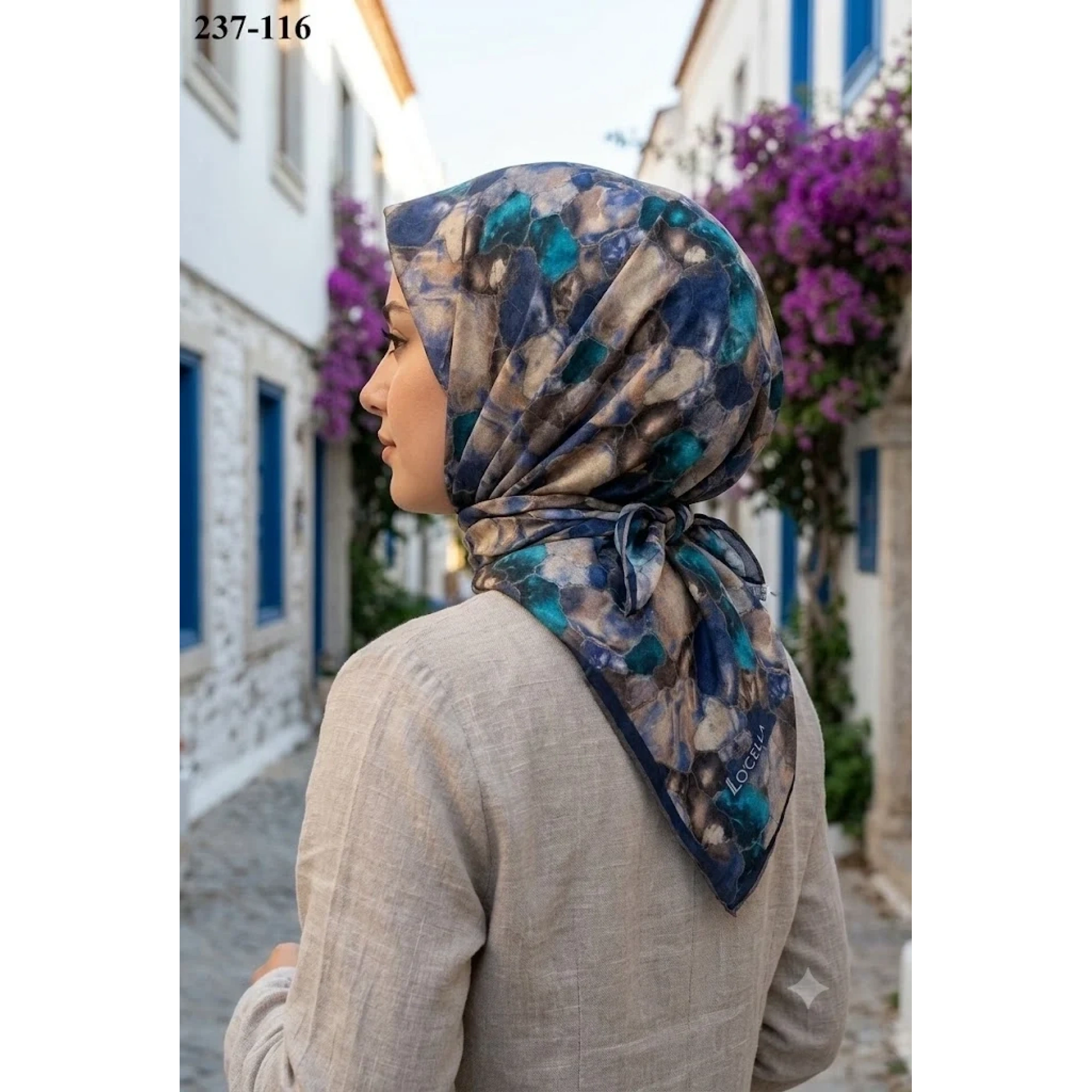 Locella Soft Pamuk Eşarp 237-116