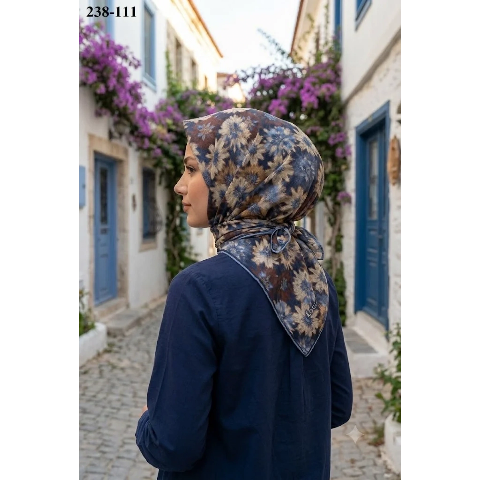 Locella Soft Pamuk Eşarp 238-111