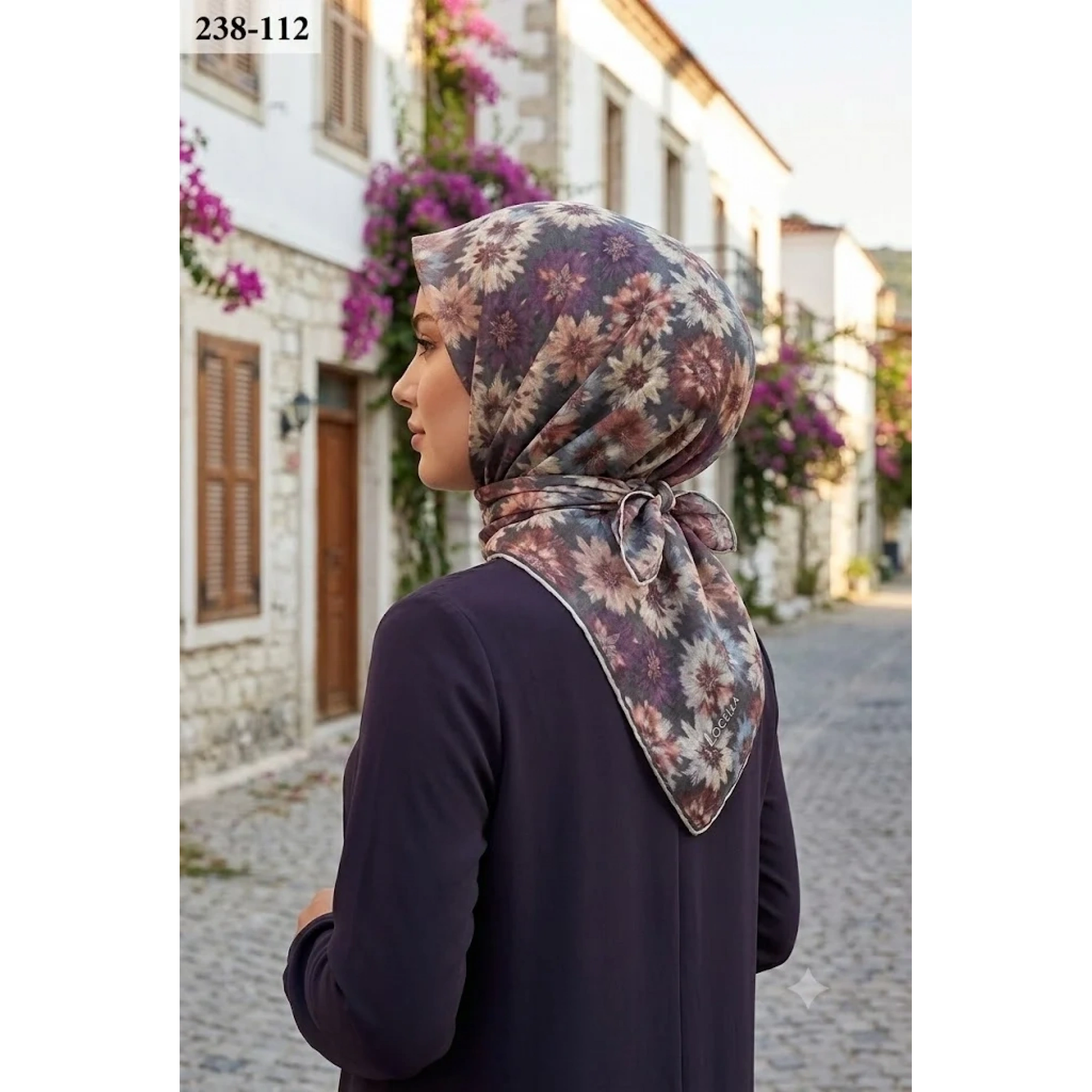 Locella Soft Pamuk Eşarp 238-112