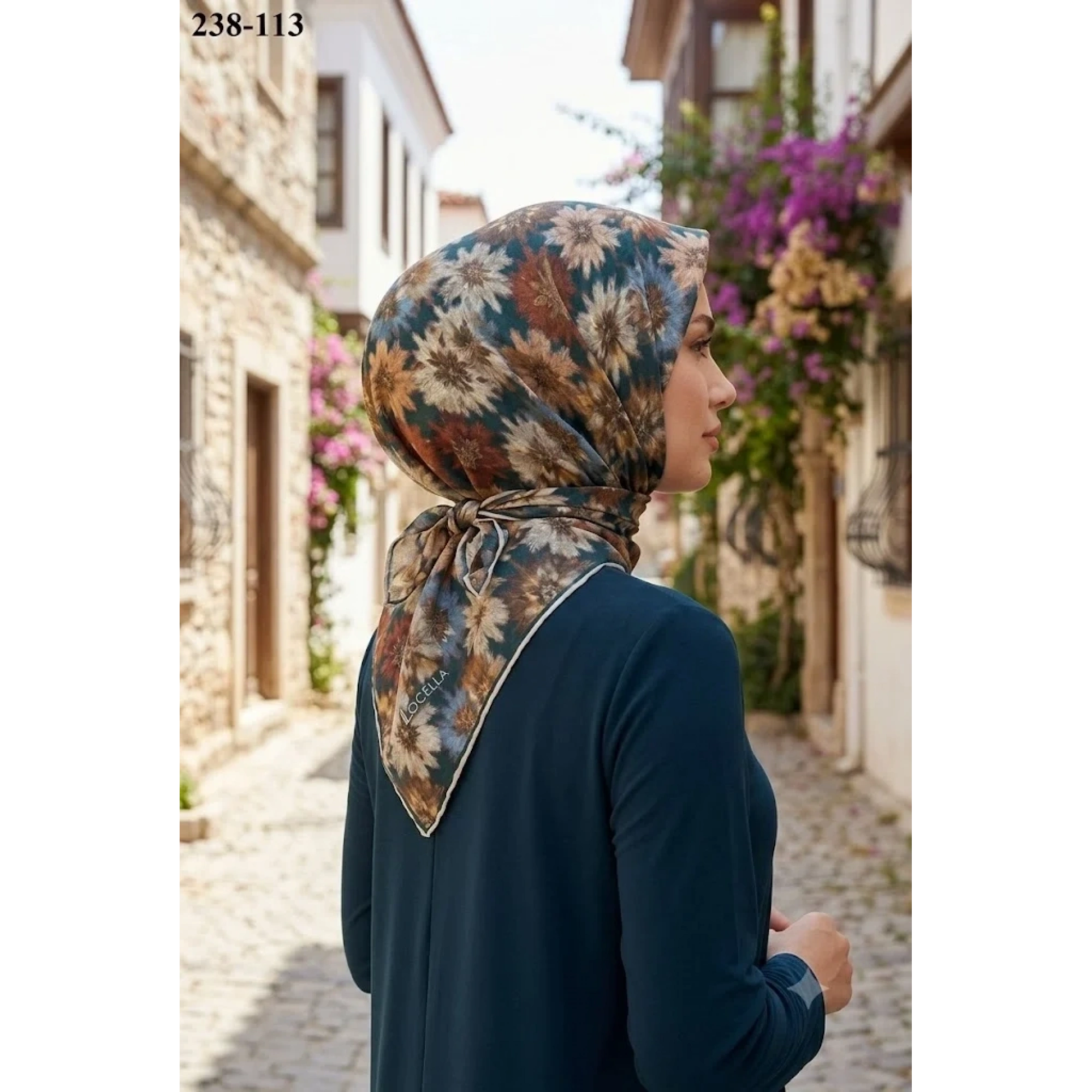 Locella Soft Pamuk Eşarp 238-113