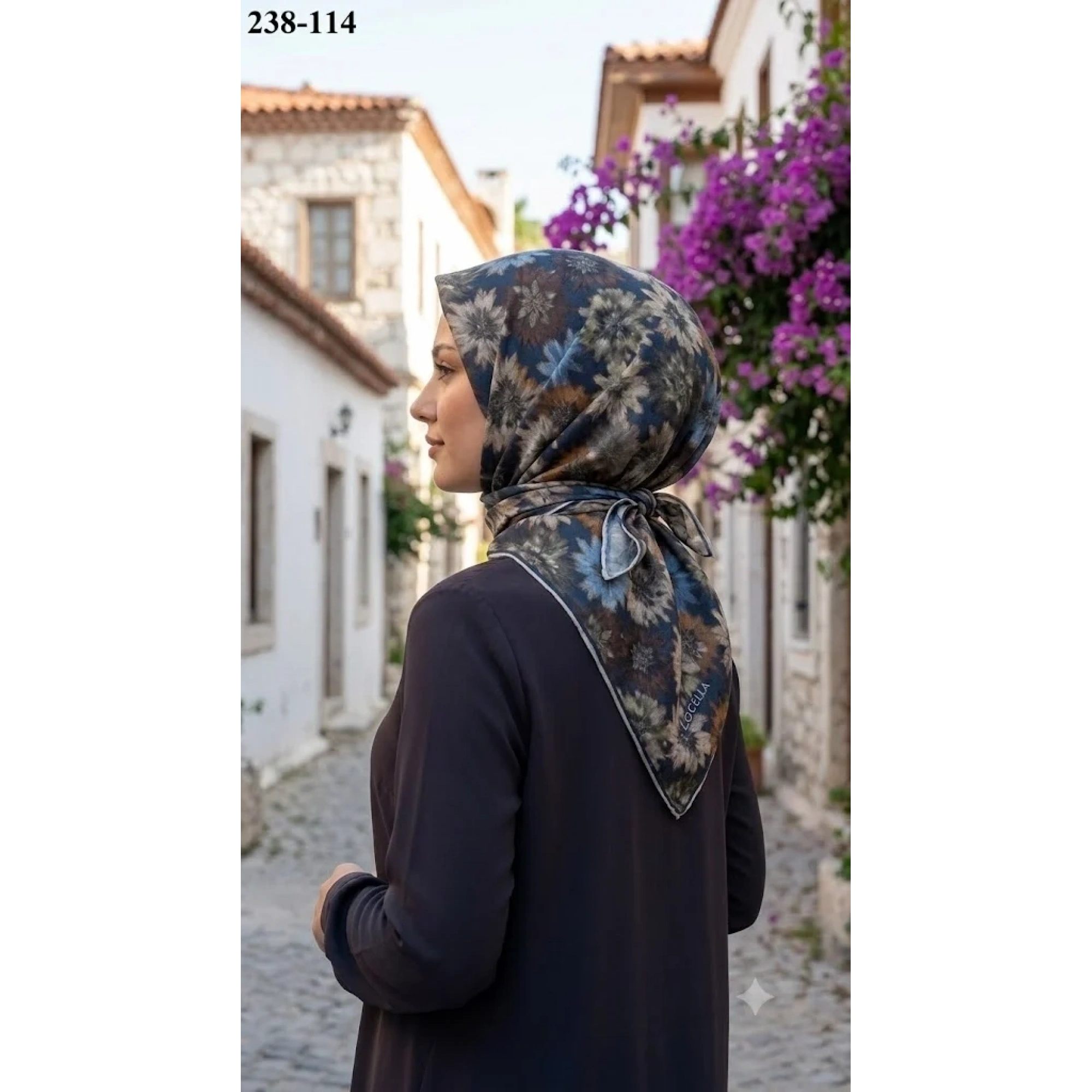 Locella Soft Pamuk Eşarp 238-114