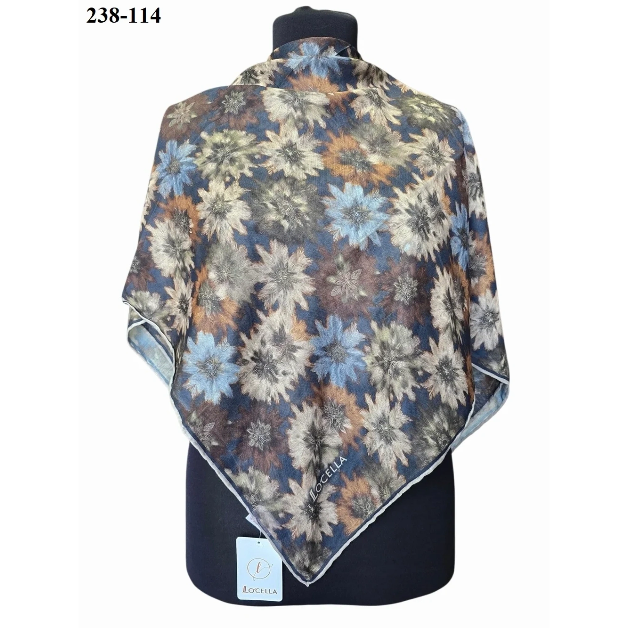 Locella Soft Pamuk Eşarp 238-114