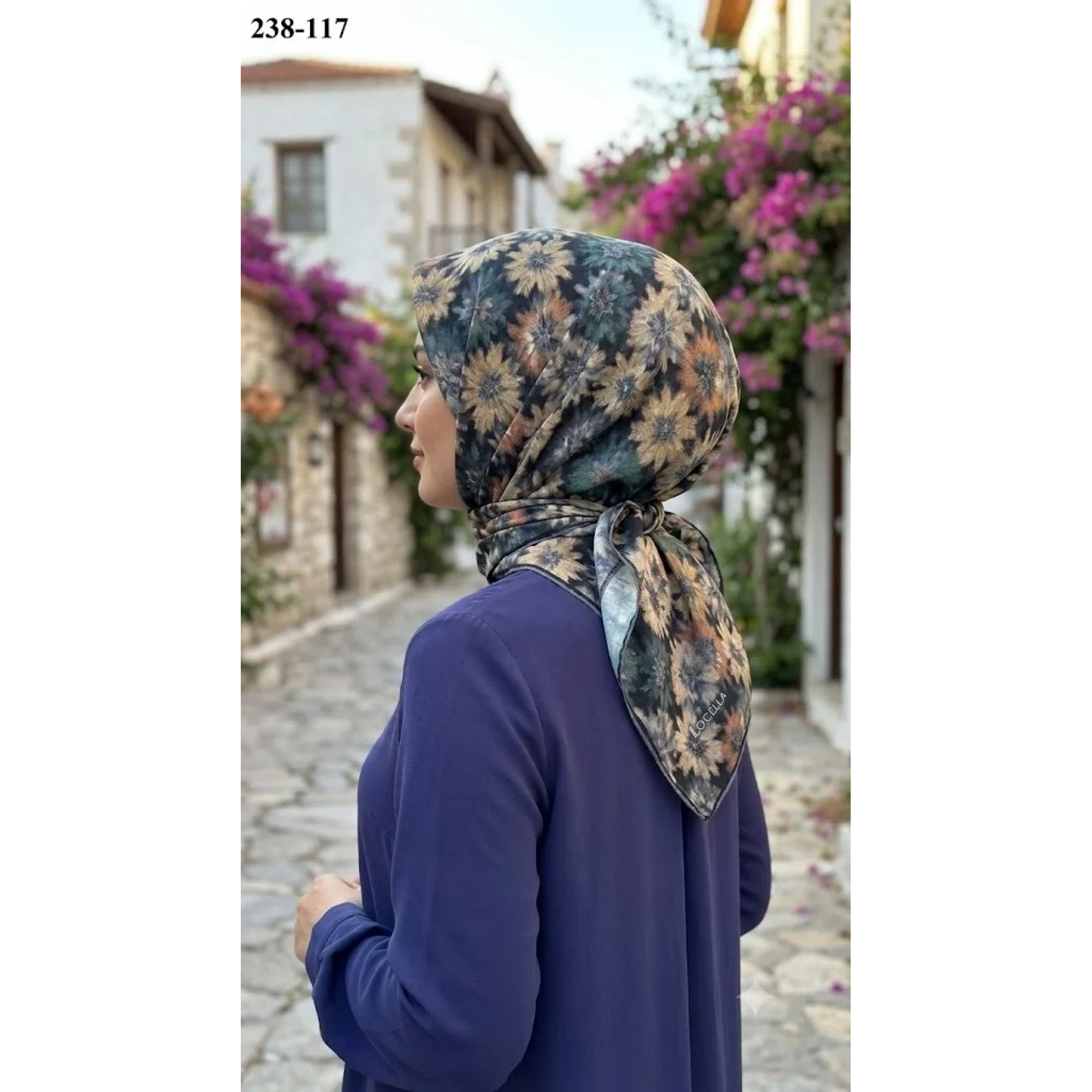 Locella Soft Pamuk Eşarp 238-117