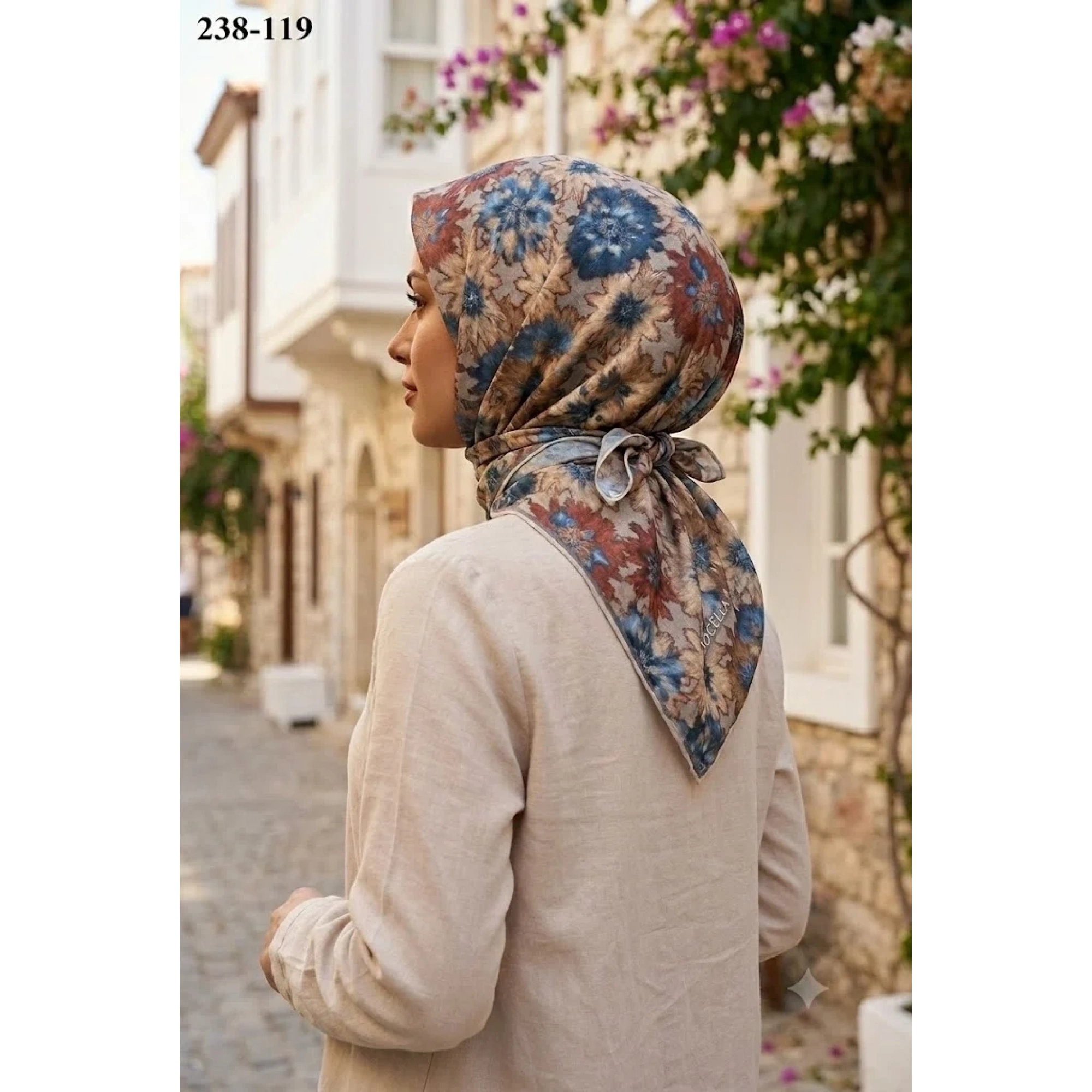 Locella Soft Pamuk Eşarp 238-119