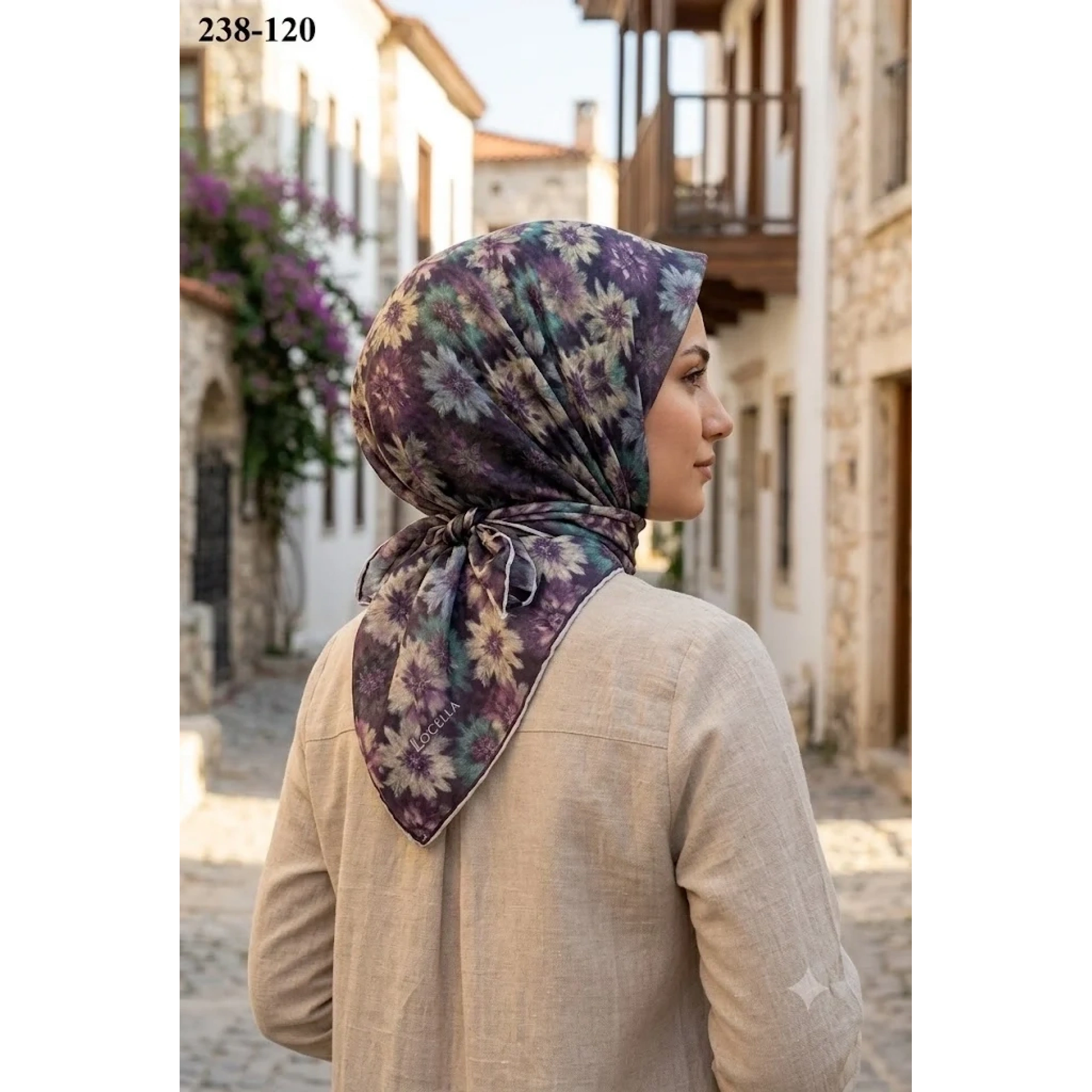 Locella Soft Pamuk Eşarp 238-120