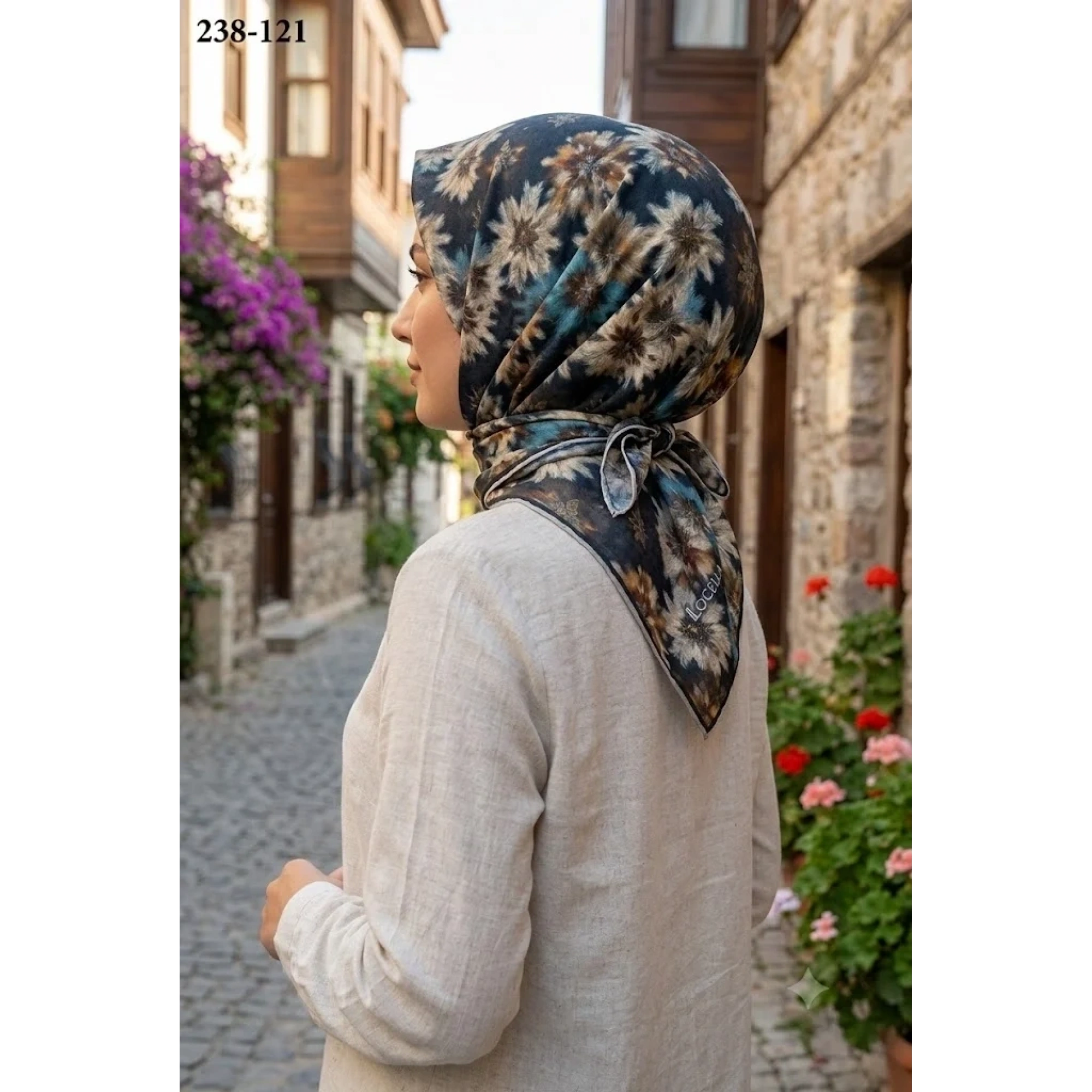Locella Soft Pamuk Eşarp 238-121
