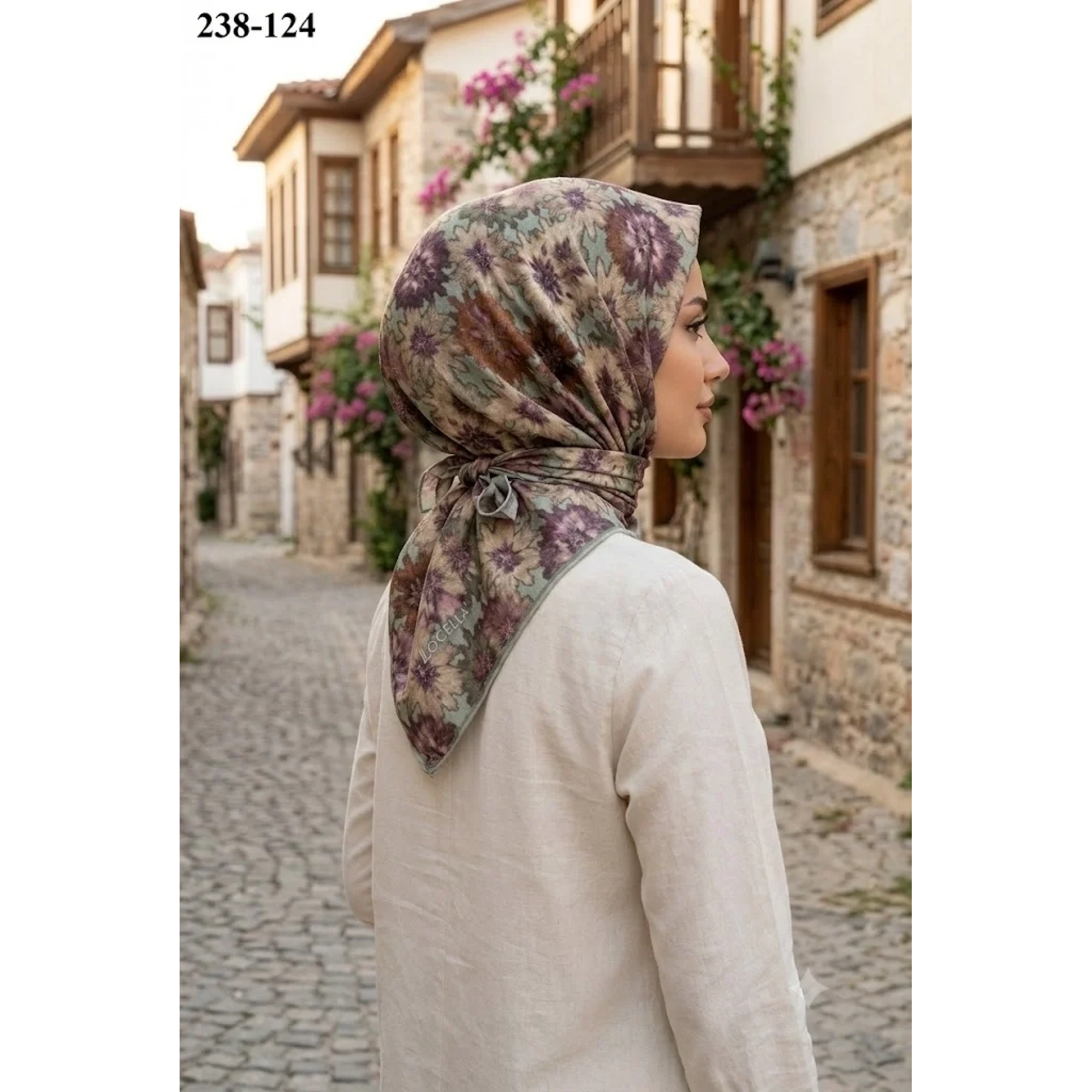 Locella Soft Pamuk Eşarp 238-124
