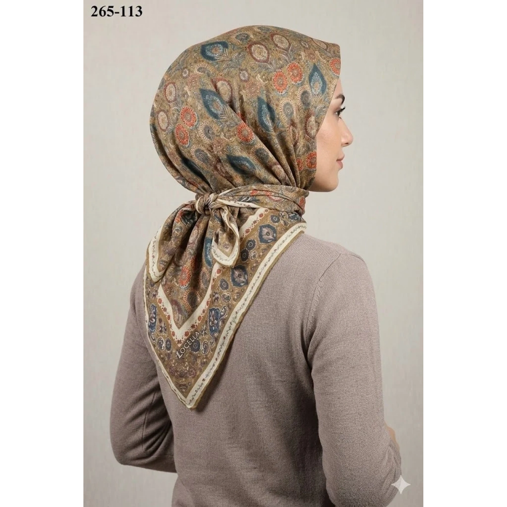 Locella Soft Pamuk Eşarp 265-113