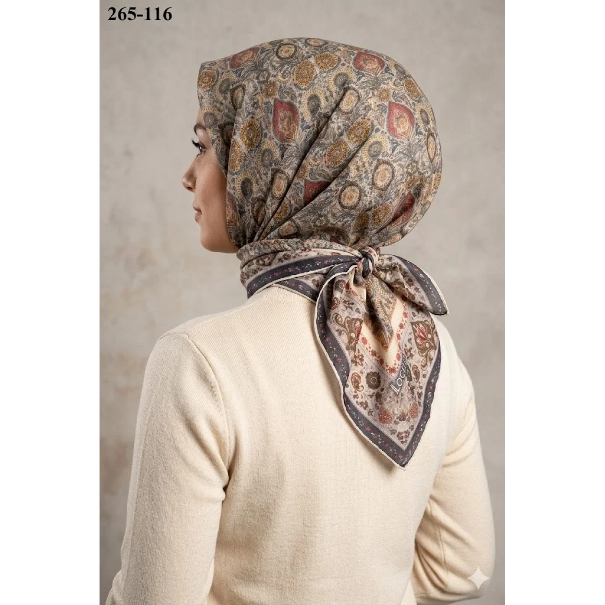 Locella Soft Pamuk Eşarp 265-116