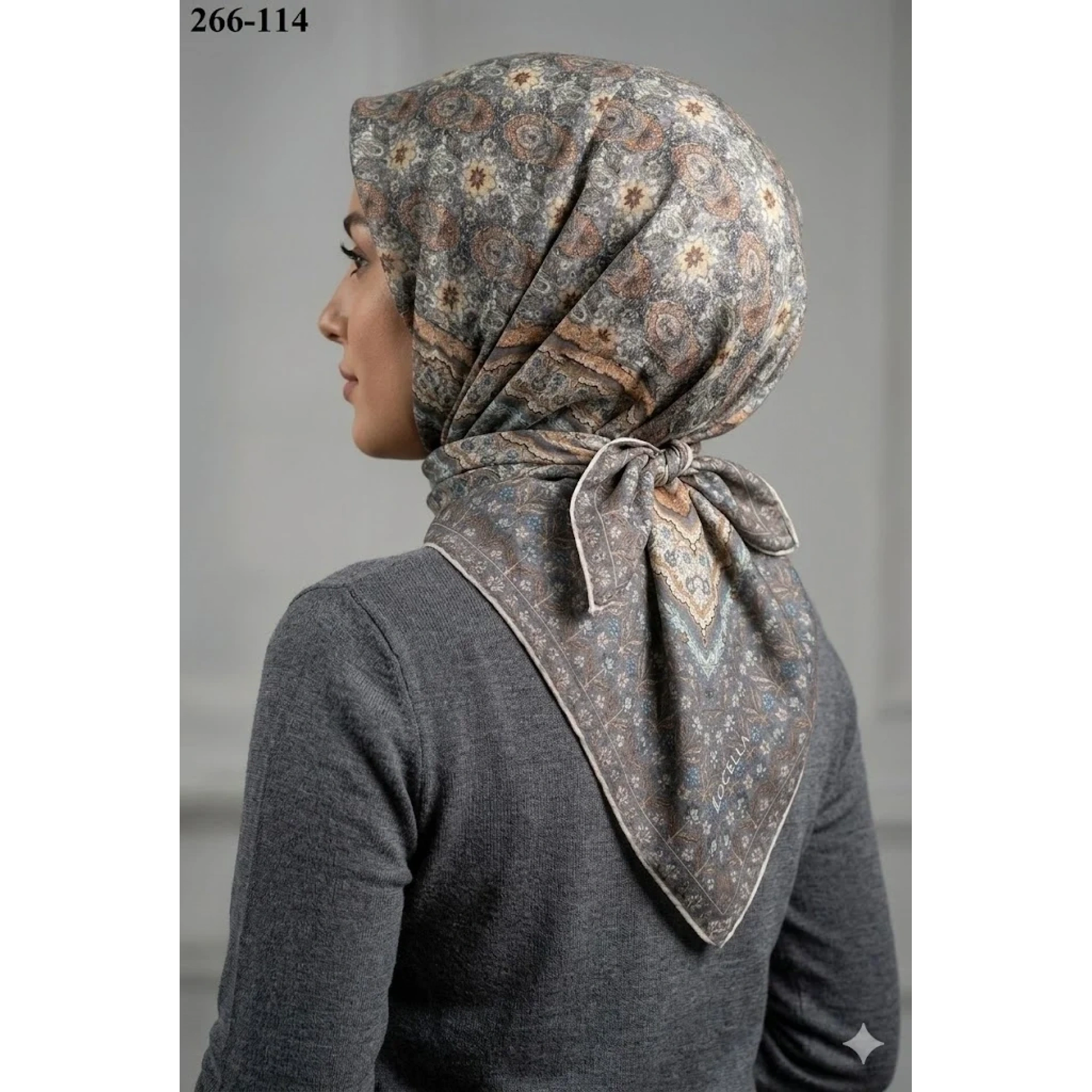 Locella Soft Pamuk Eşarp 266-114