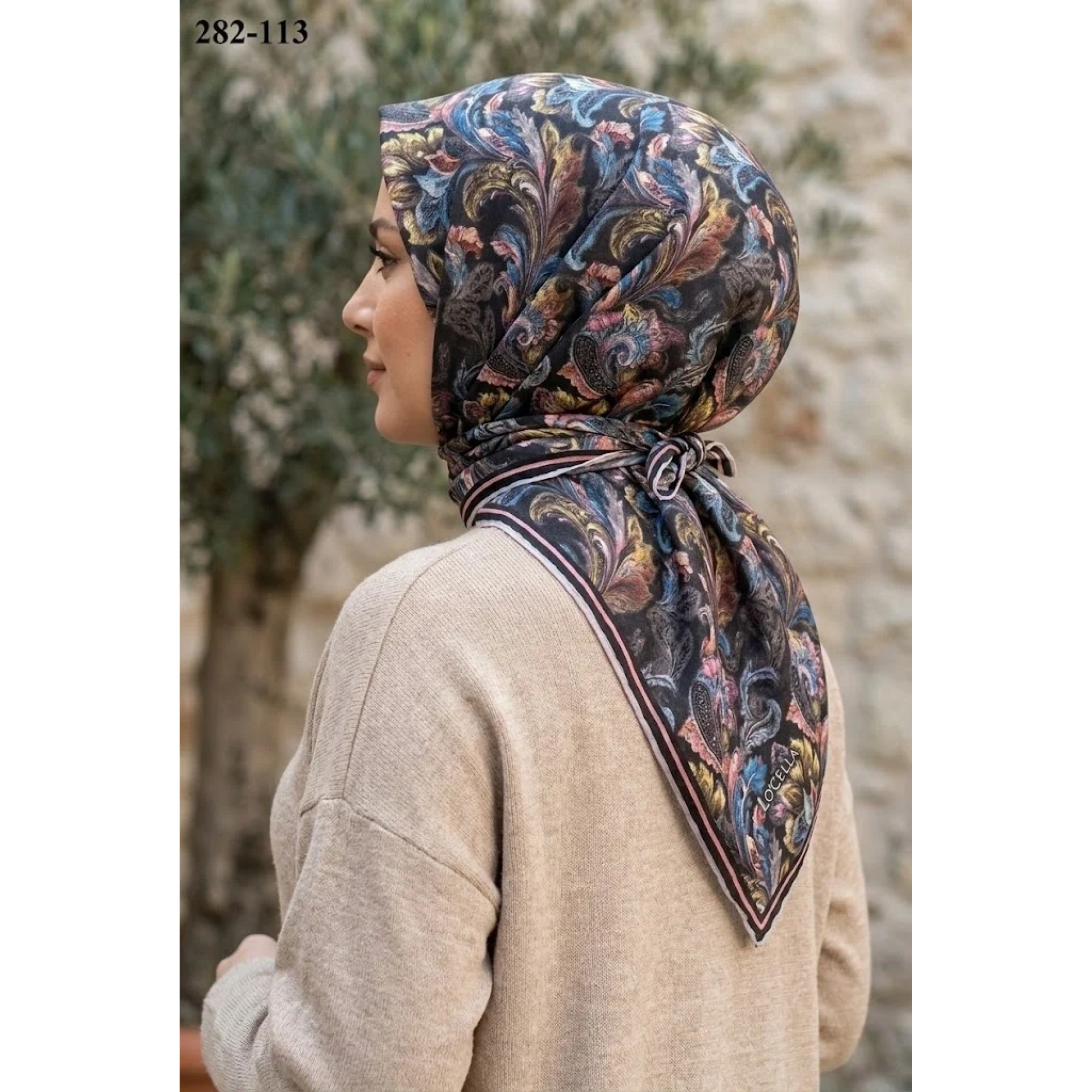 Locella Soft Pamuk Eşarp 282-113
